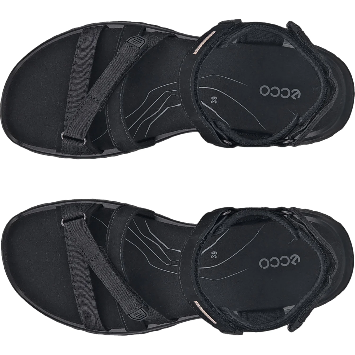 Ecco Offroad Roam Women's Outdoor Sandals Black/Black Leather - Image 2