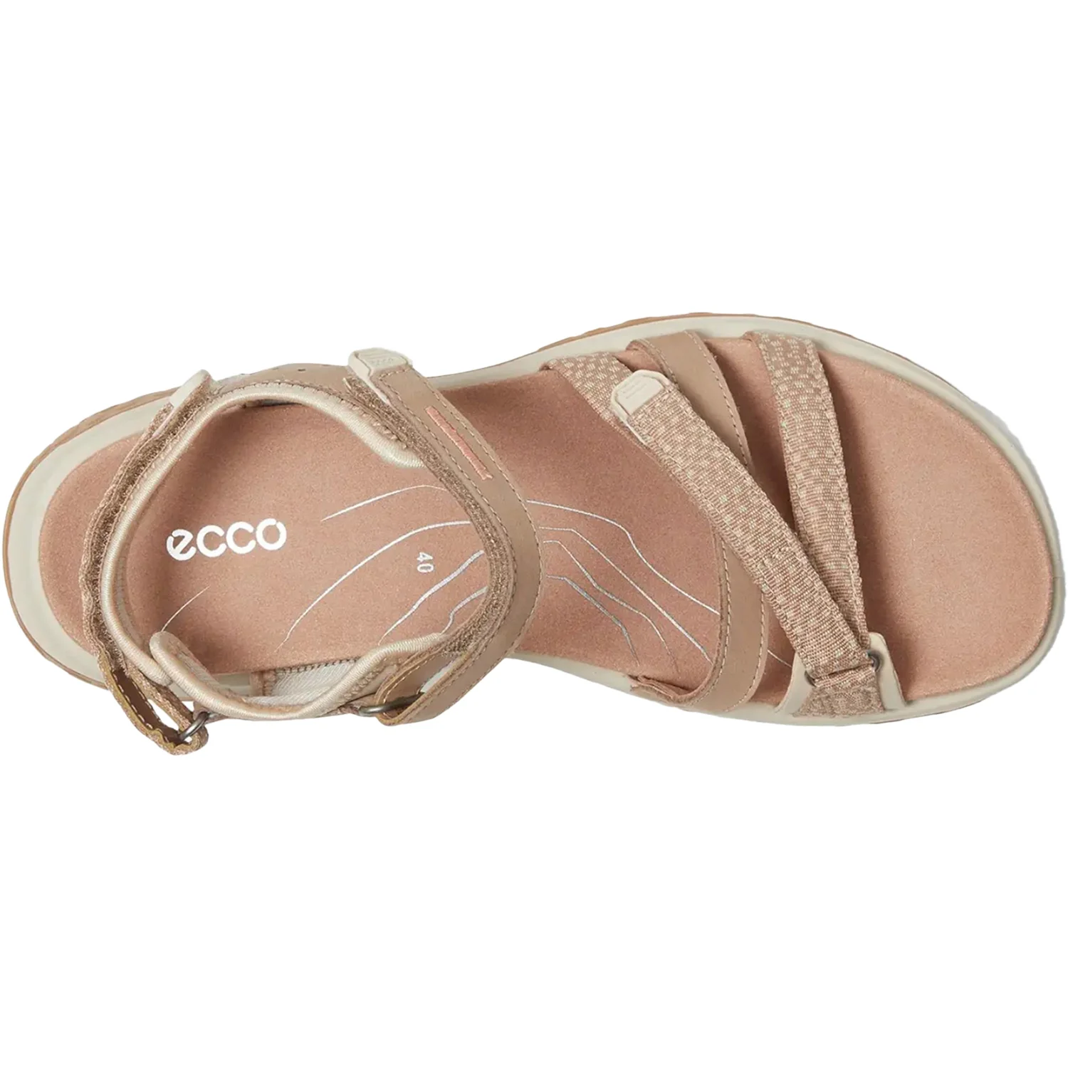 Ecco Offroad Roam Women's Outdoor Sandals Nude/Limestone - Image 2