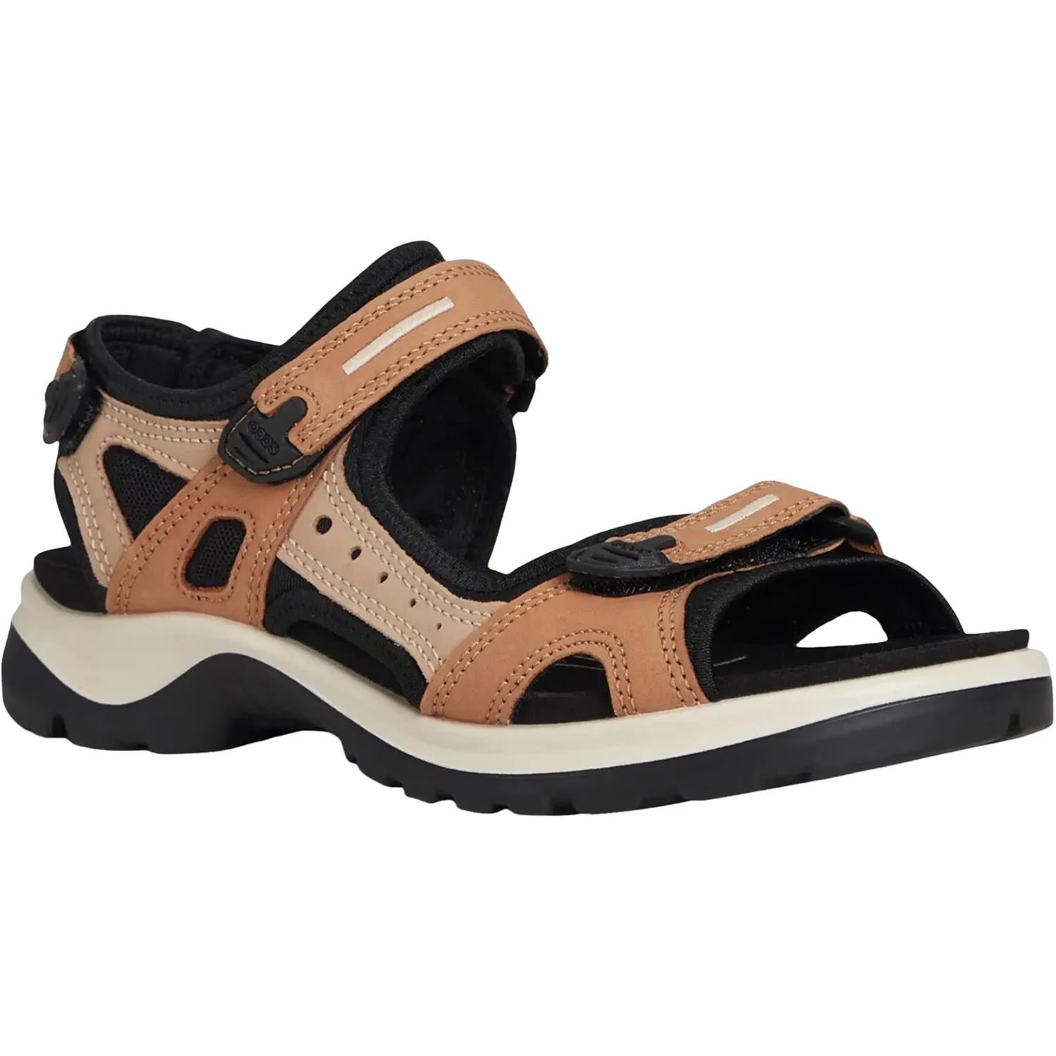 Ecco Offroad Yucatan Women's Outdoor Sandals Cashmere/Nude Nubuck - Image 4