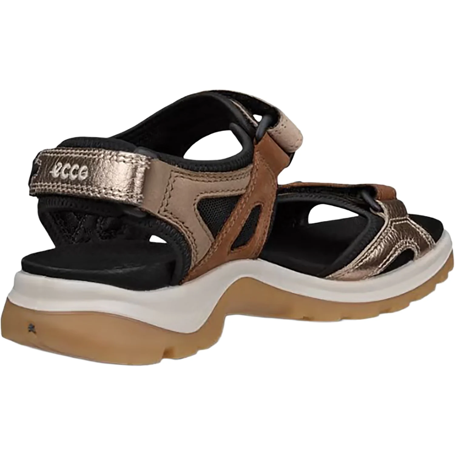Ecco Offroad Yucatan Women's Outdoor Sandals Multicolor Brown - Image 5