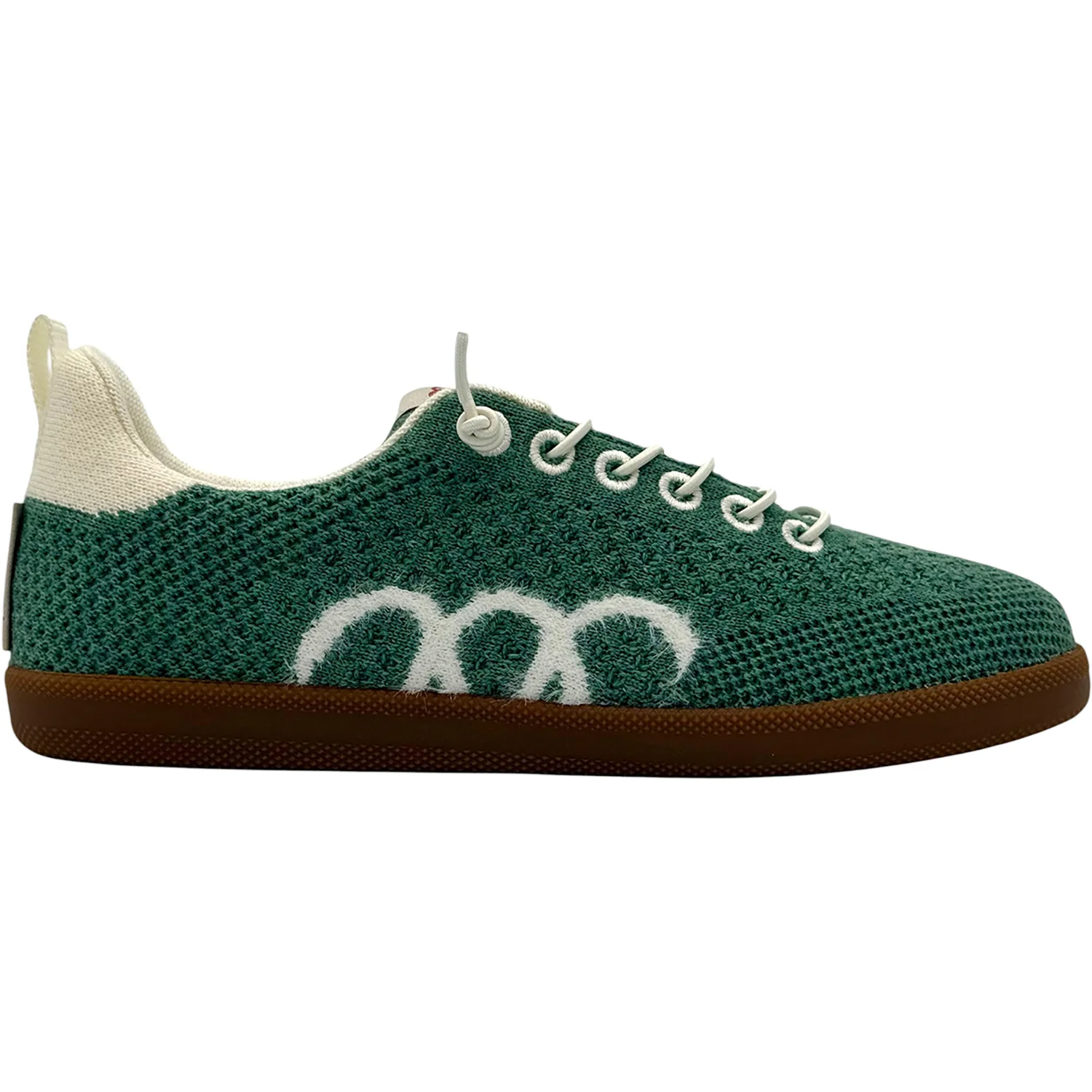 Engadine Merino Wool Women's Lace Up Shoes Sage/Ecru