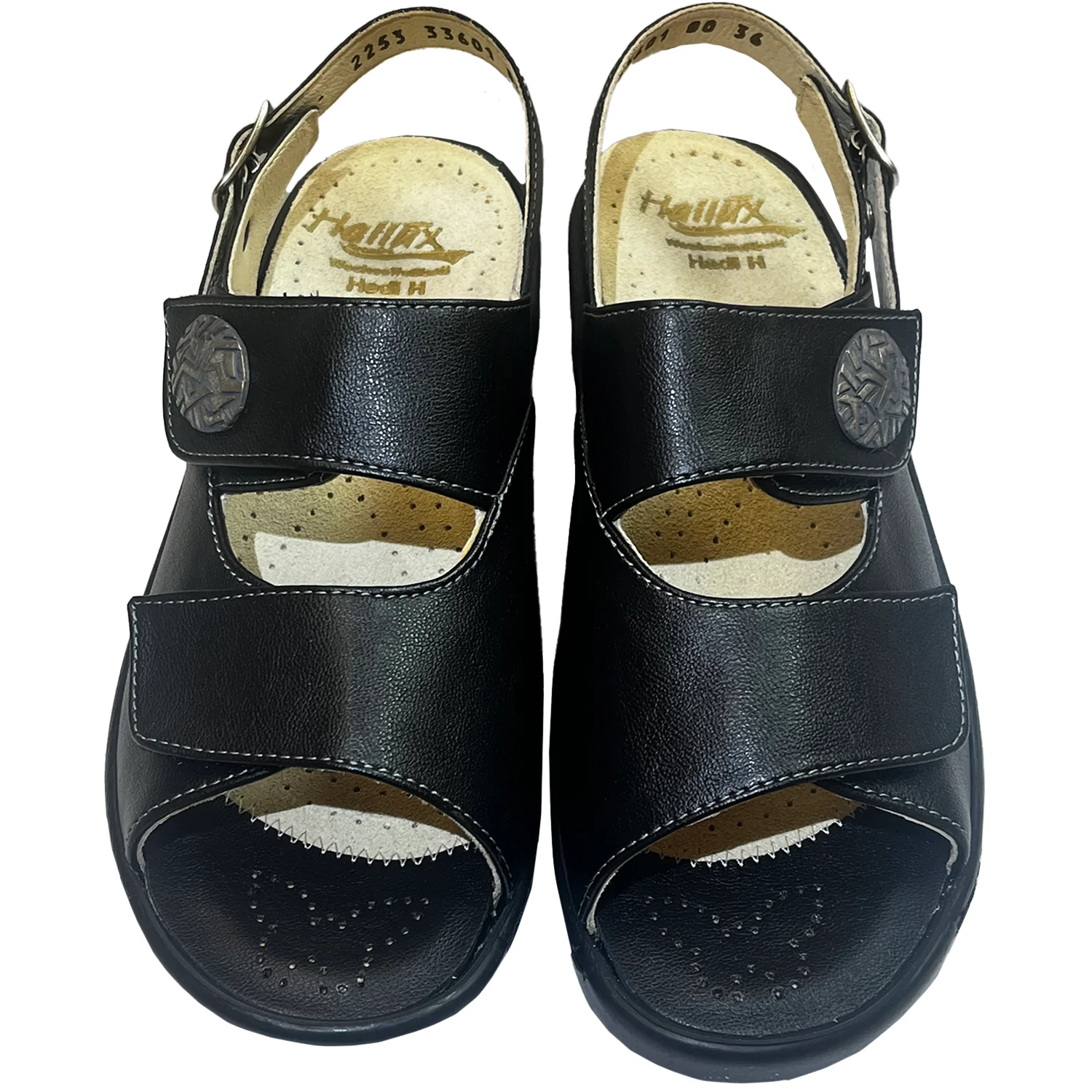 Fidelio Emily Wide Fit Women's Sandals Black - Image 2