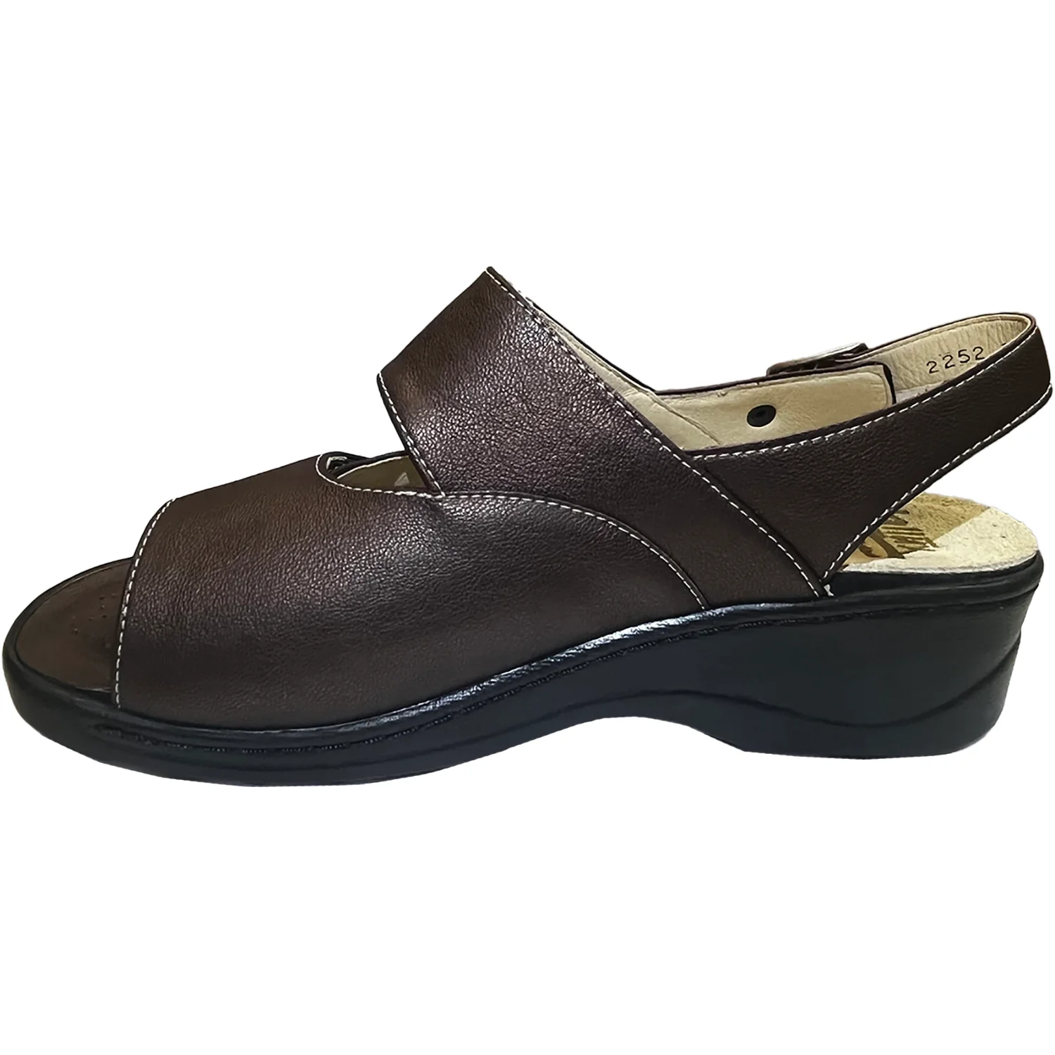 Fidelio Emily Wide Fit Women's Sandals Metallic Brown - Image 3