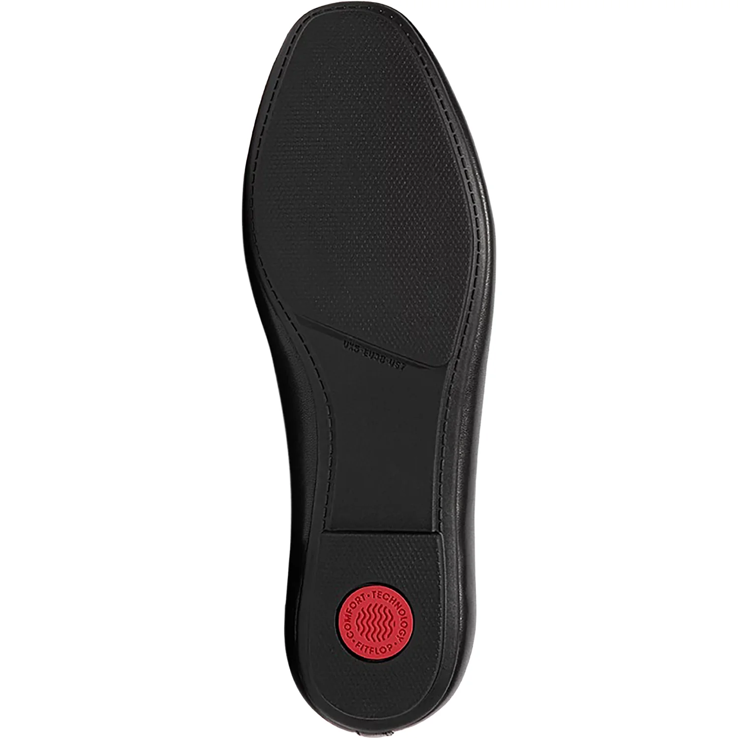 Fitflop Delicato High-Cut Soft- Ballet Flat Women's Dress Flats Black - Image 3