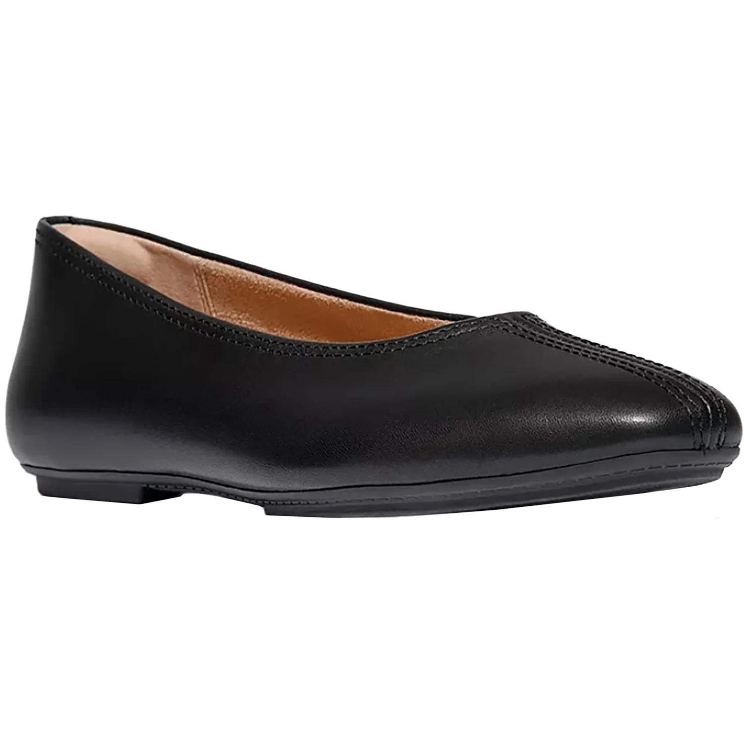 Fitflop Delicato High-Cut Soft- Ballet Flat Women's Dress Flats Black - Image 4