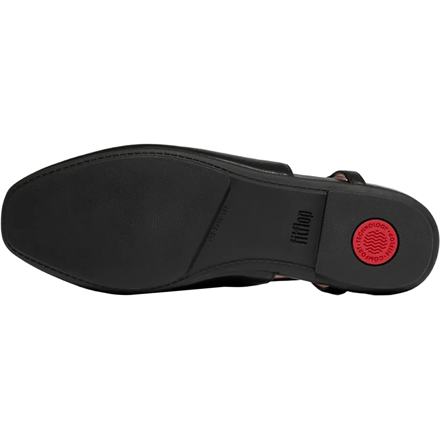 Fitflop Delicato Pearls-and-Crystal Slingback Women's Dress Flats Black - Image 3