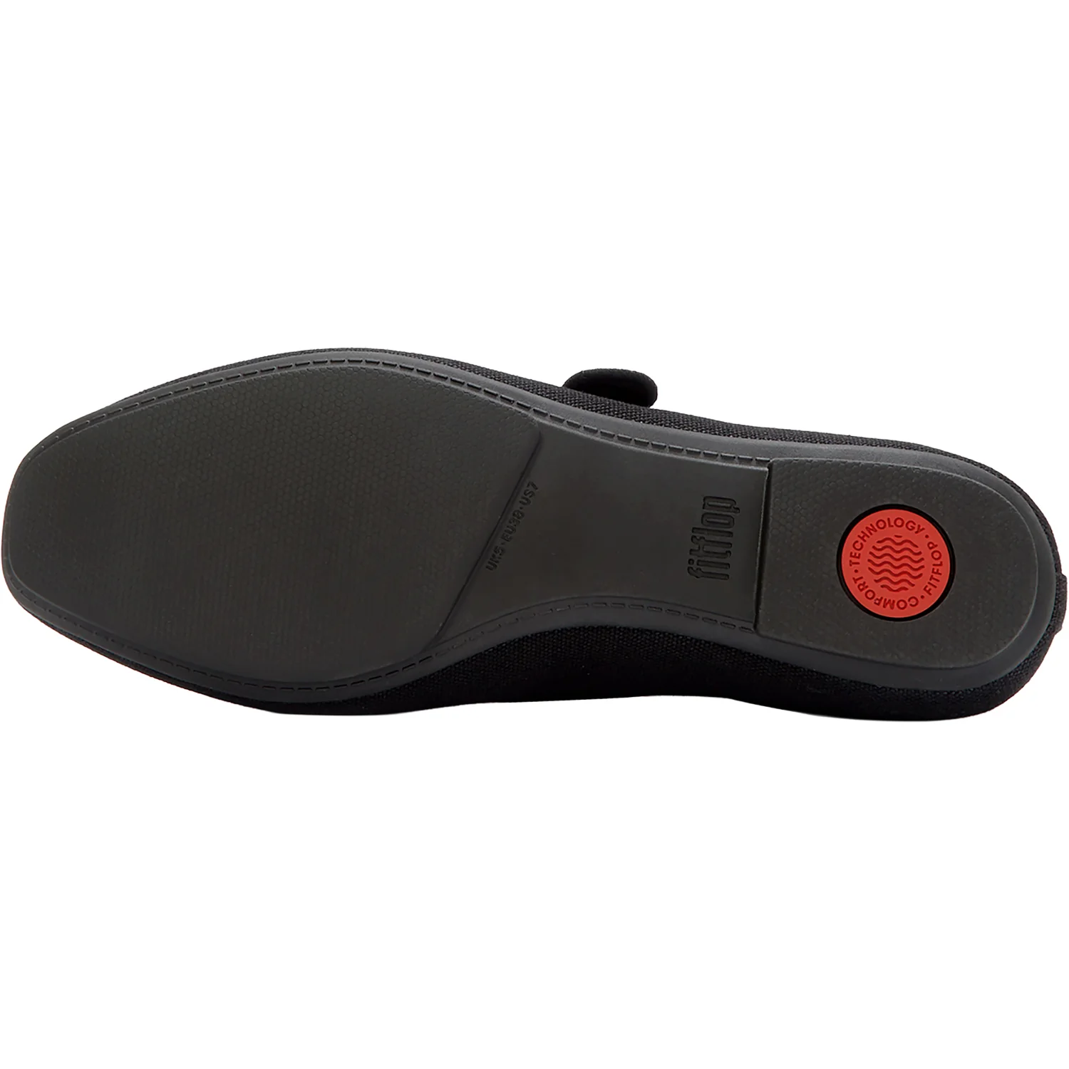 FitFlop Delicato Wave-Edge Canvas Women's Black - Image 3