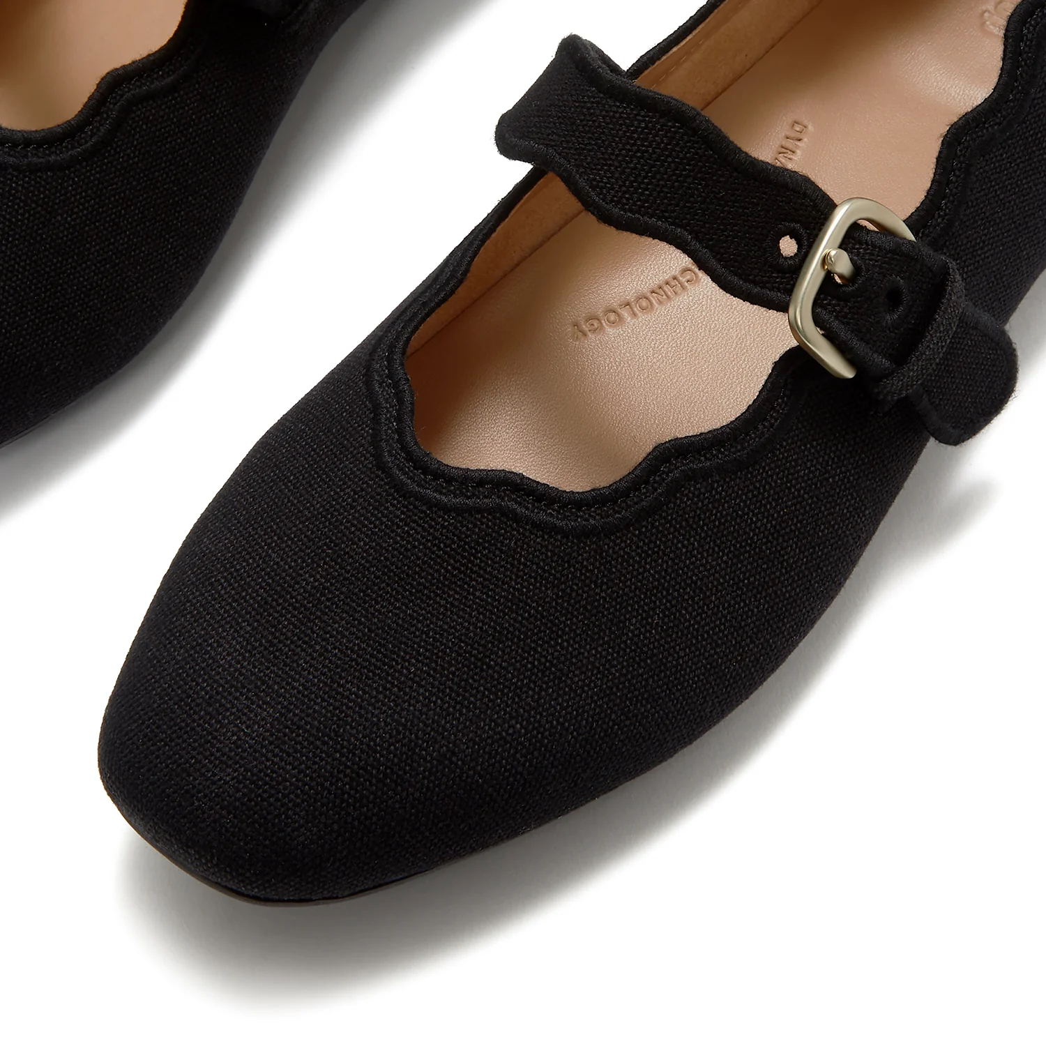 FitFlop Delicato Wave-Edge Canvas Women's Black - Image 5