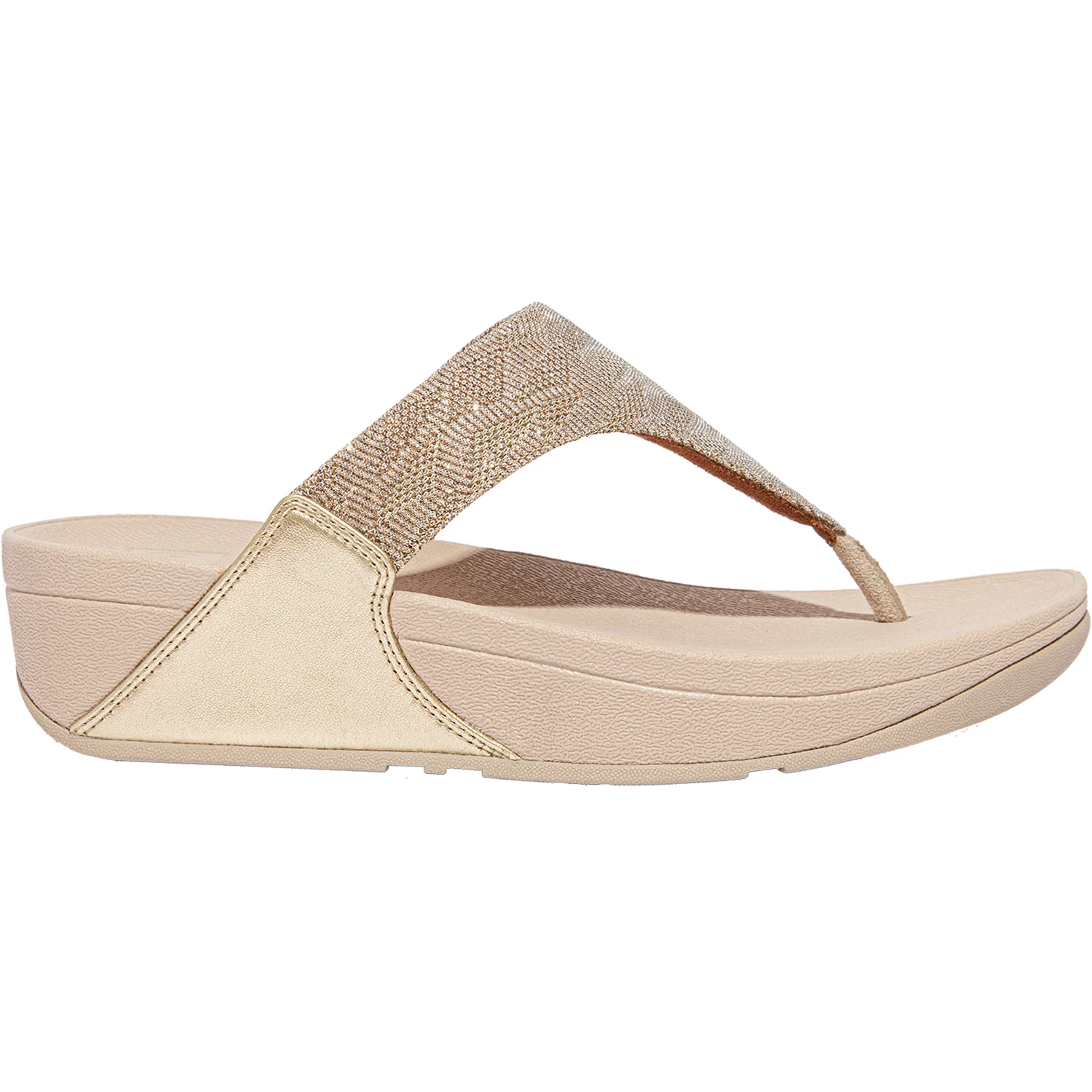 FitFlop Lulu Glitz Women's Sandals Plantino Leather