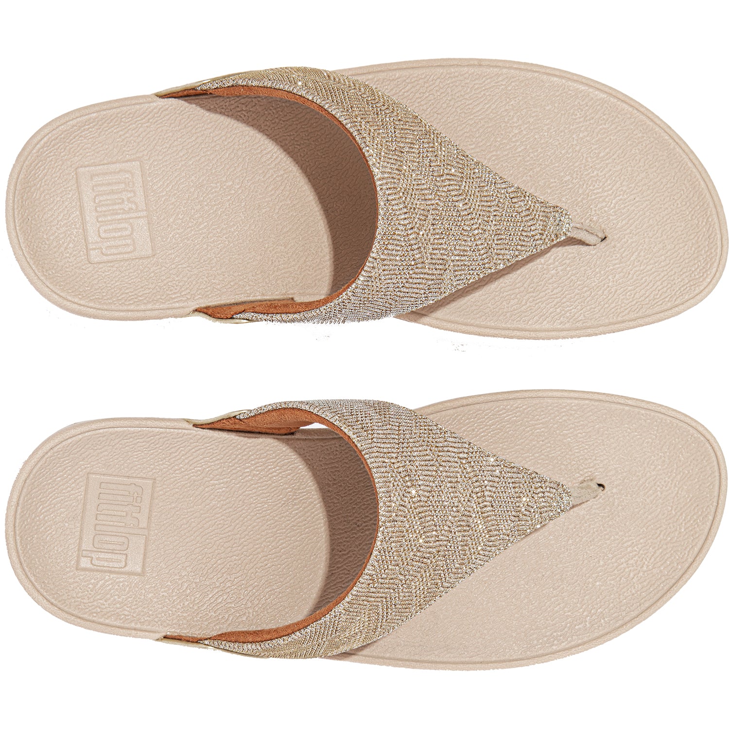 FitFlop Lulu Glitz Women's Sandals Plantino Leather - Image 2