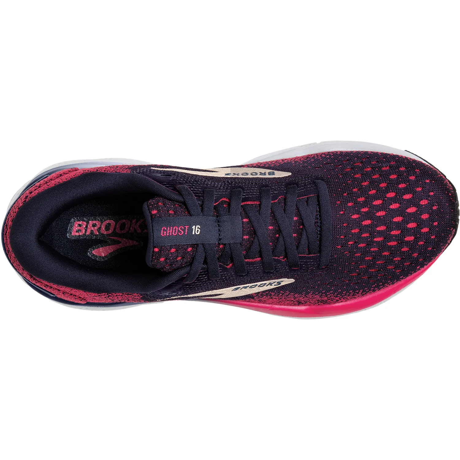 Ghost 16 (Neutral Support) Women's Athletic Shoes Peacoat/Raspberry/Apricot - Image 2