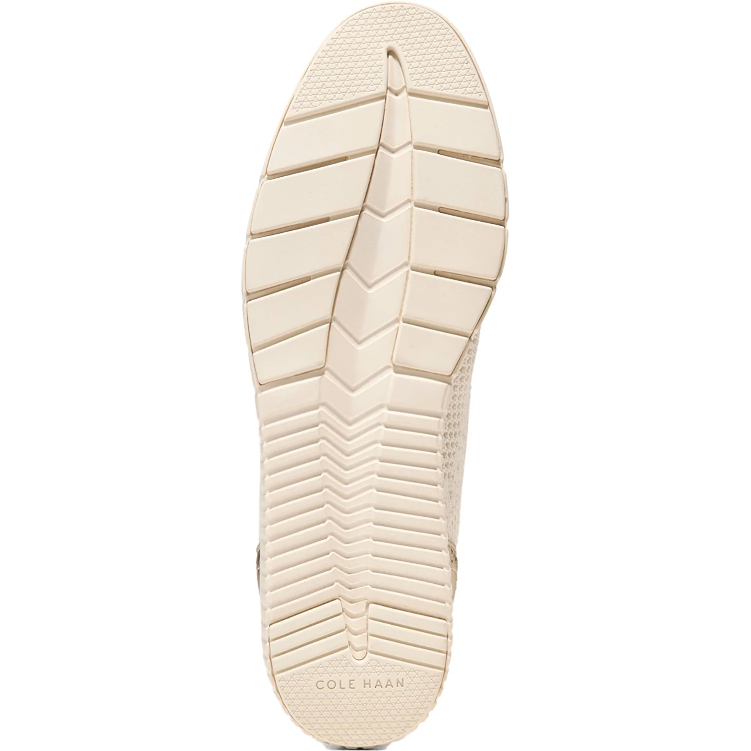 Grand City Platform Stitchlight Women's Sporty Lace Up Shoes Ivory Knit - Image 4