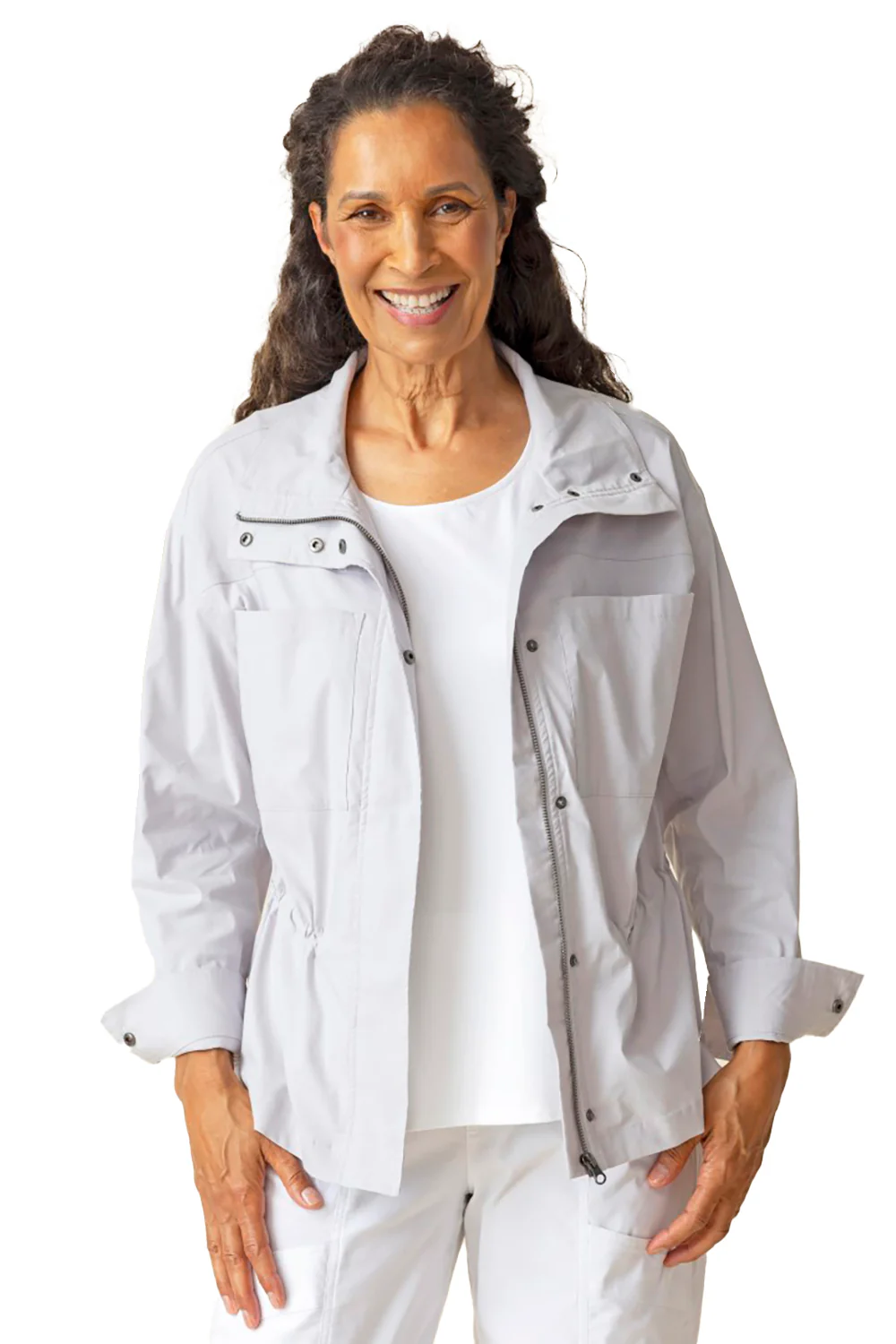 Habitat Cool Tech Utility Jacket Women's Outerwear Smoke