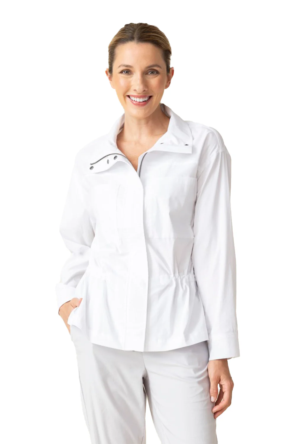Habitat Cool Tech Utility Jacket Women's Outerwear White