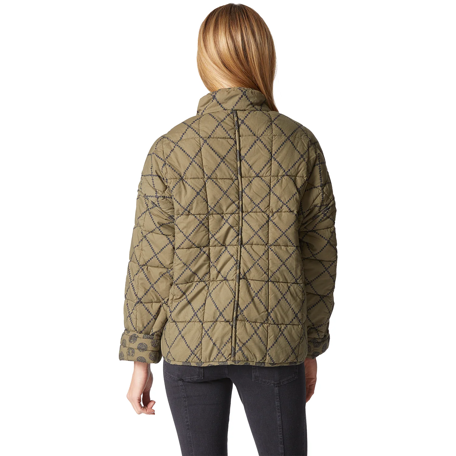 Habitat Cozy Quilt Sophie Jacket Women's Outerwear Lichen - Image 2