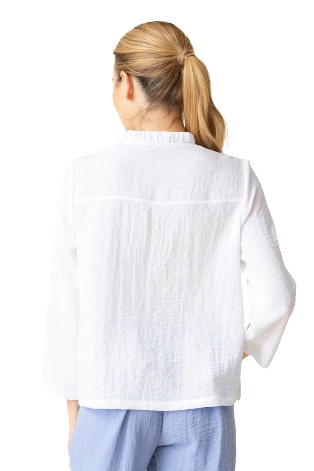 Habitat Express Travel Sld Event Jacket Women's Outerwear White - Image 3