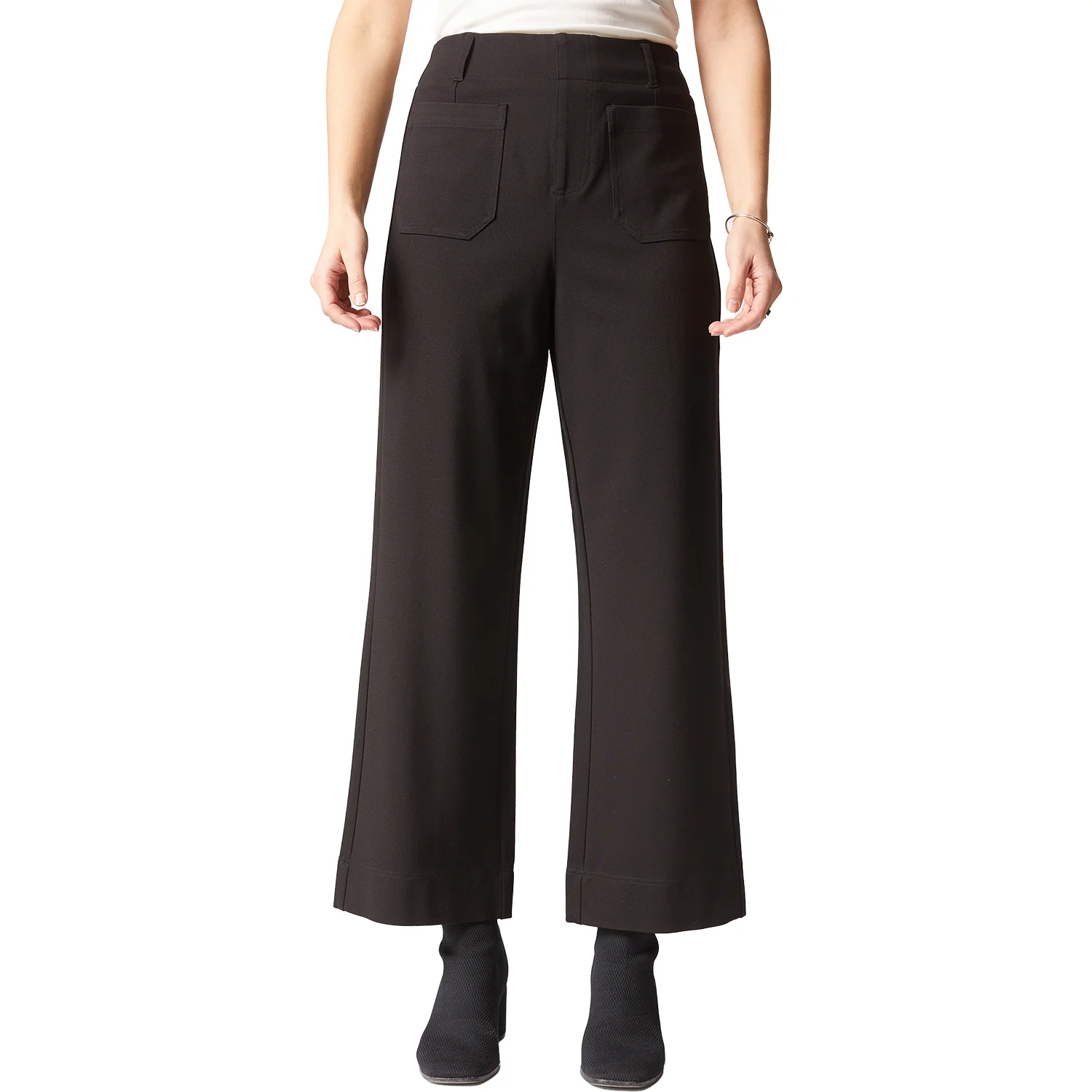 Habitat Luxe Ponte Flood Pant Women's Bottoms Pants Black