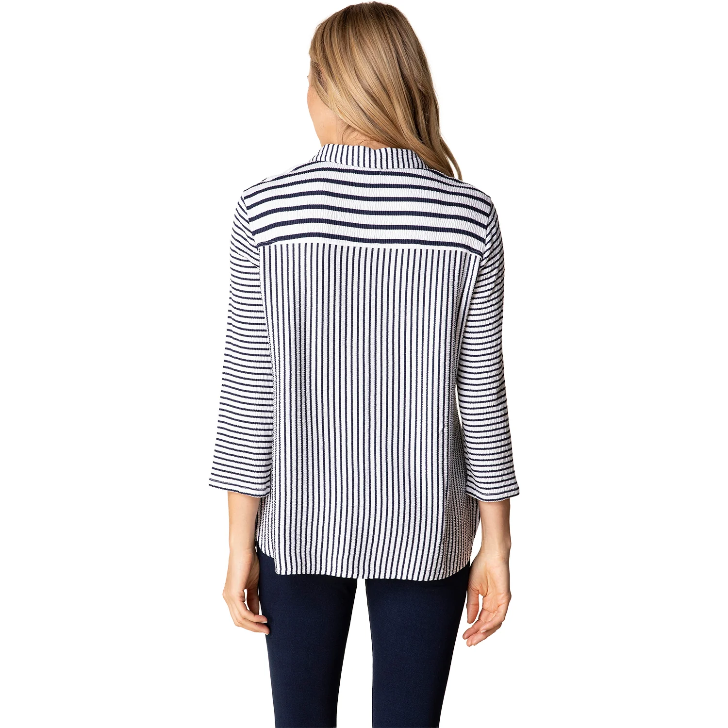 Habitat Next in Line Shirt Women's Long-Sleeve Top Navy - Image 2