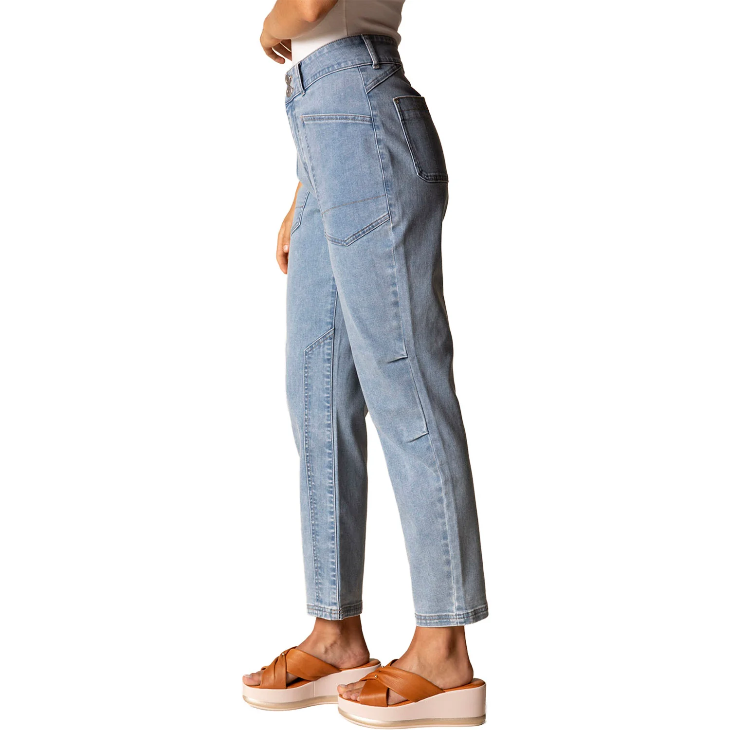 Habitat Stretch Denim Adventure Jean Women's Pants Light Denim - Image 3