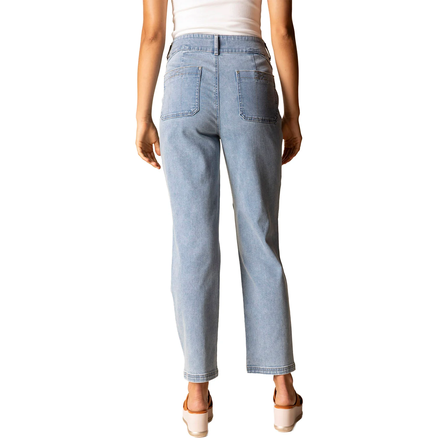 Habitat Stretch Denim Adventure Jean Women's Pants Light Denim - Image 4