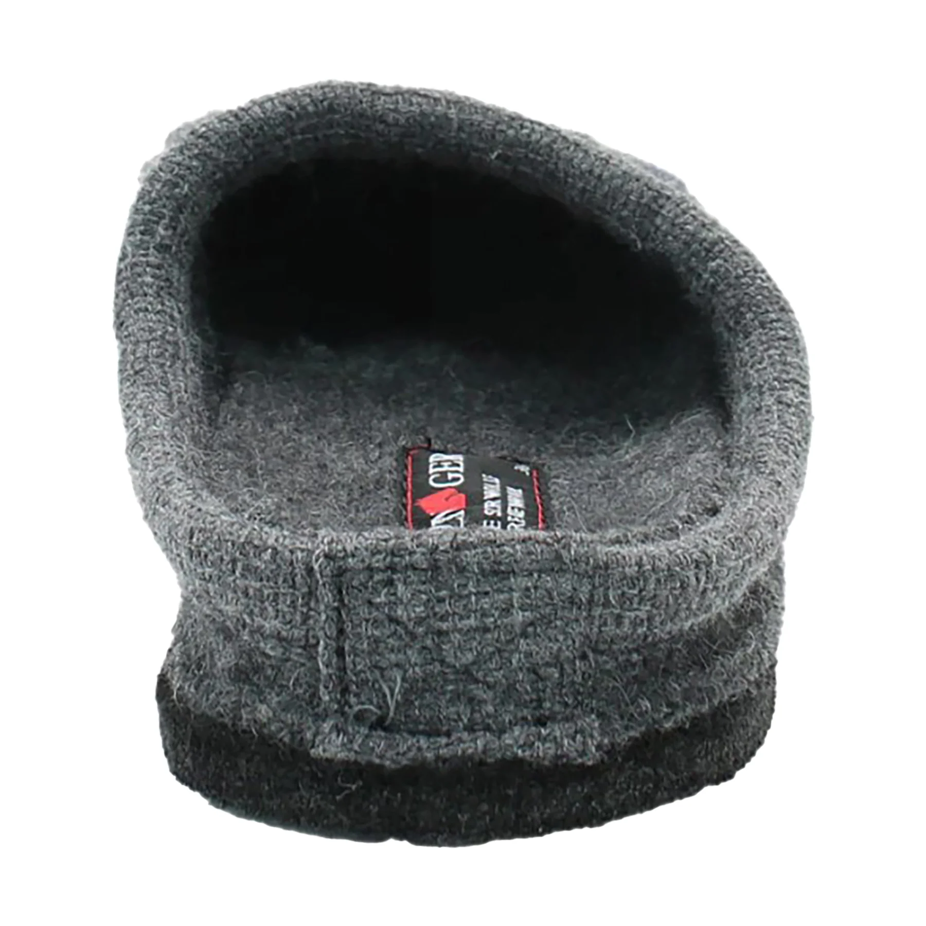 Haflinger Viola Women's Open Back Slippers Grey - Image 5