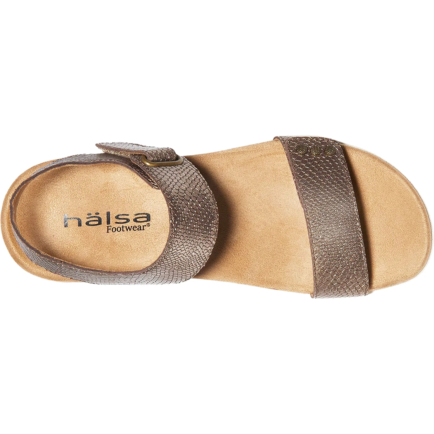 Women's Halsa Dominica Bronze Metallic Leather - Image 2
