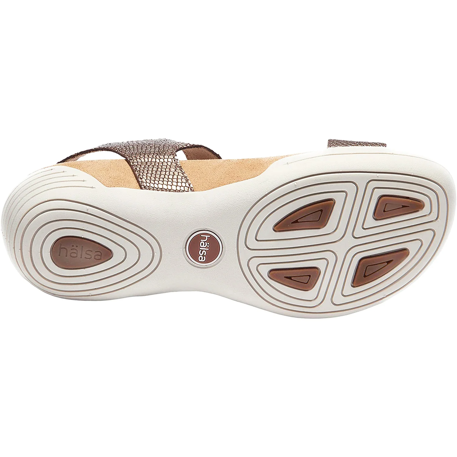 Women's Halsa Dominica Bronze Metallic Leather - Image 4
