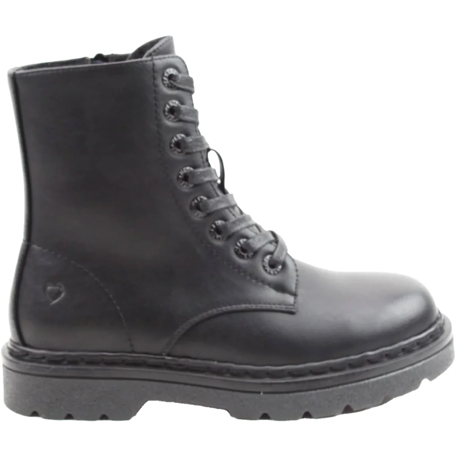 Heavenly Feet Justina Women's Vegan Boots Black Vegan Leather