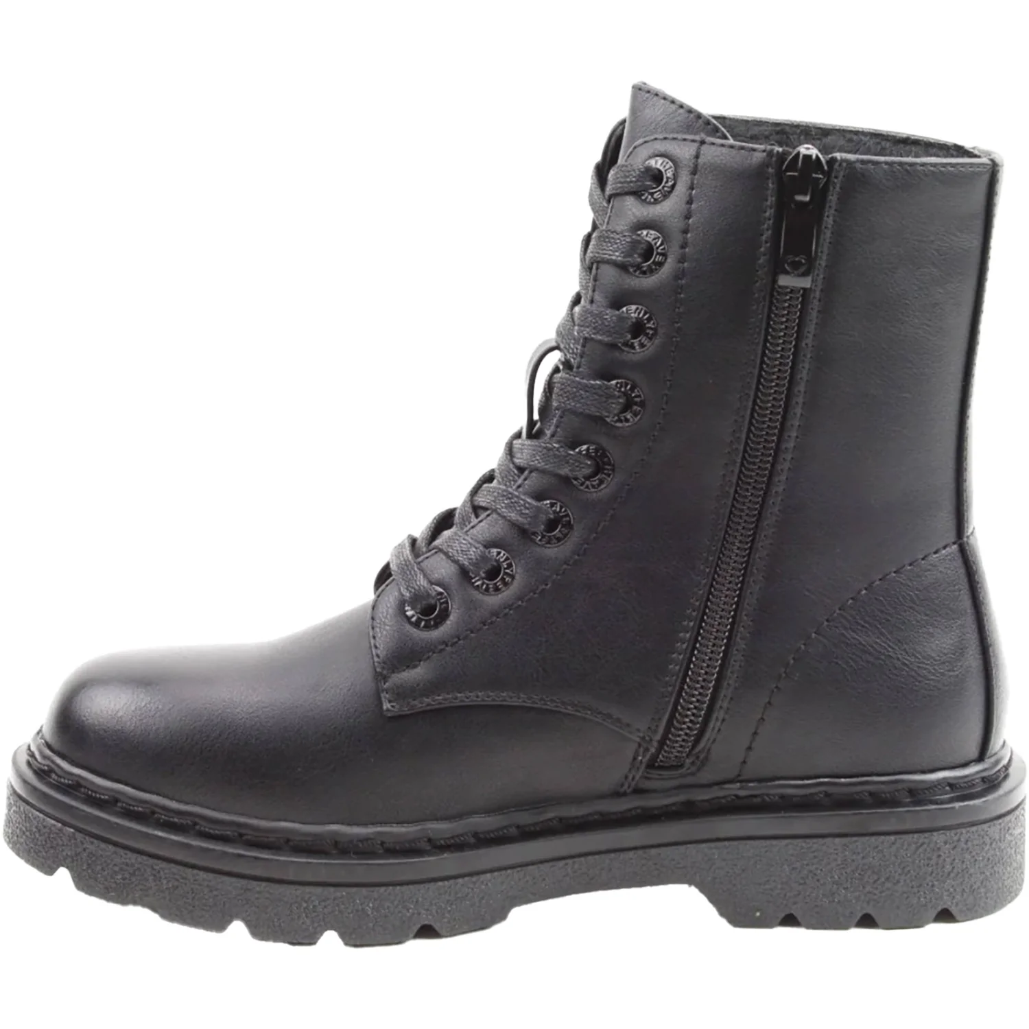 Heavenly Feet Justina Women's Vegan Boots Black Vegan Leather - Image 2