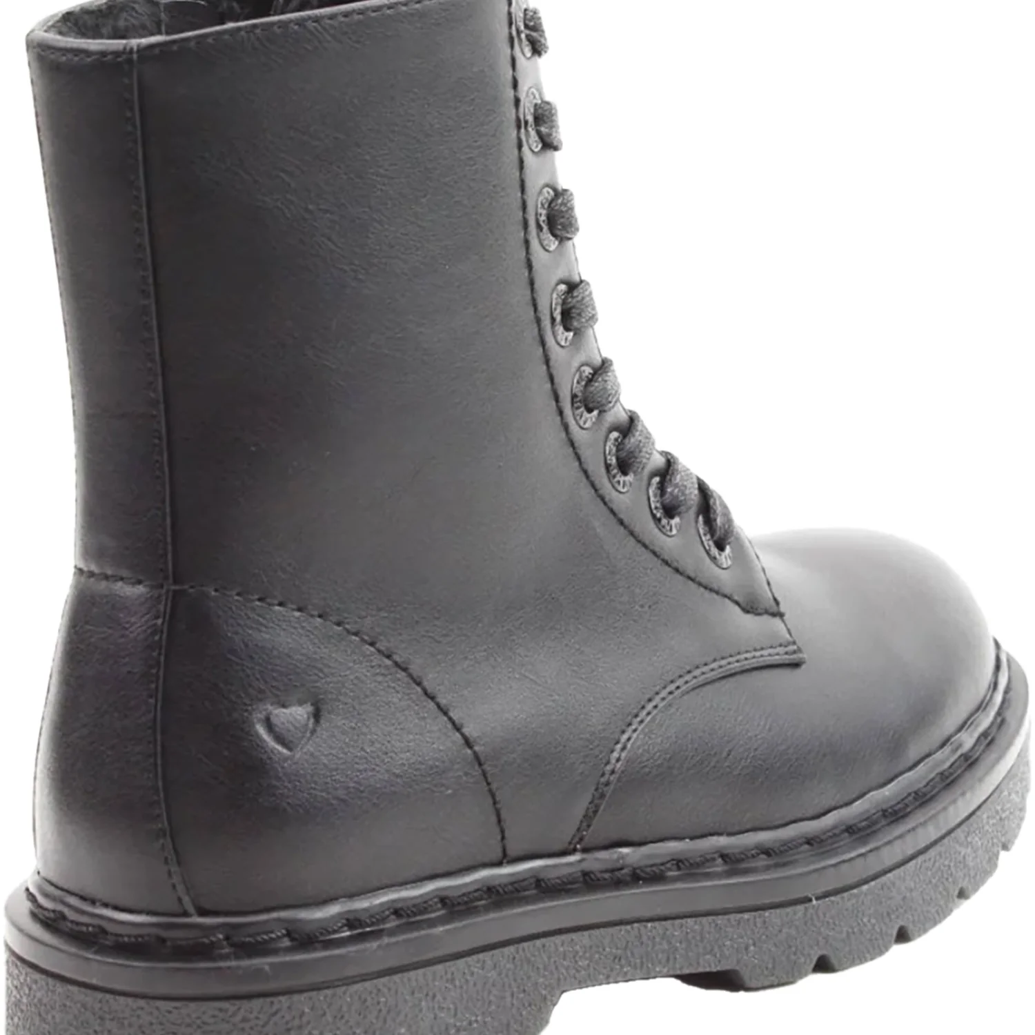 Heavenly Feet Justina Women's Vegan Boots Black Vegan Leather - Image 3