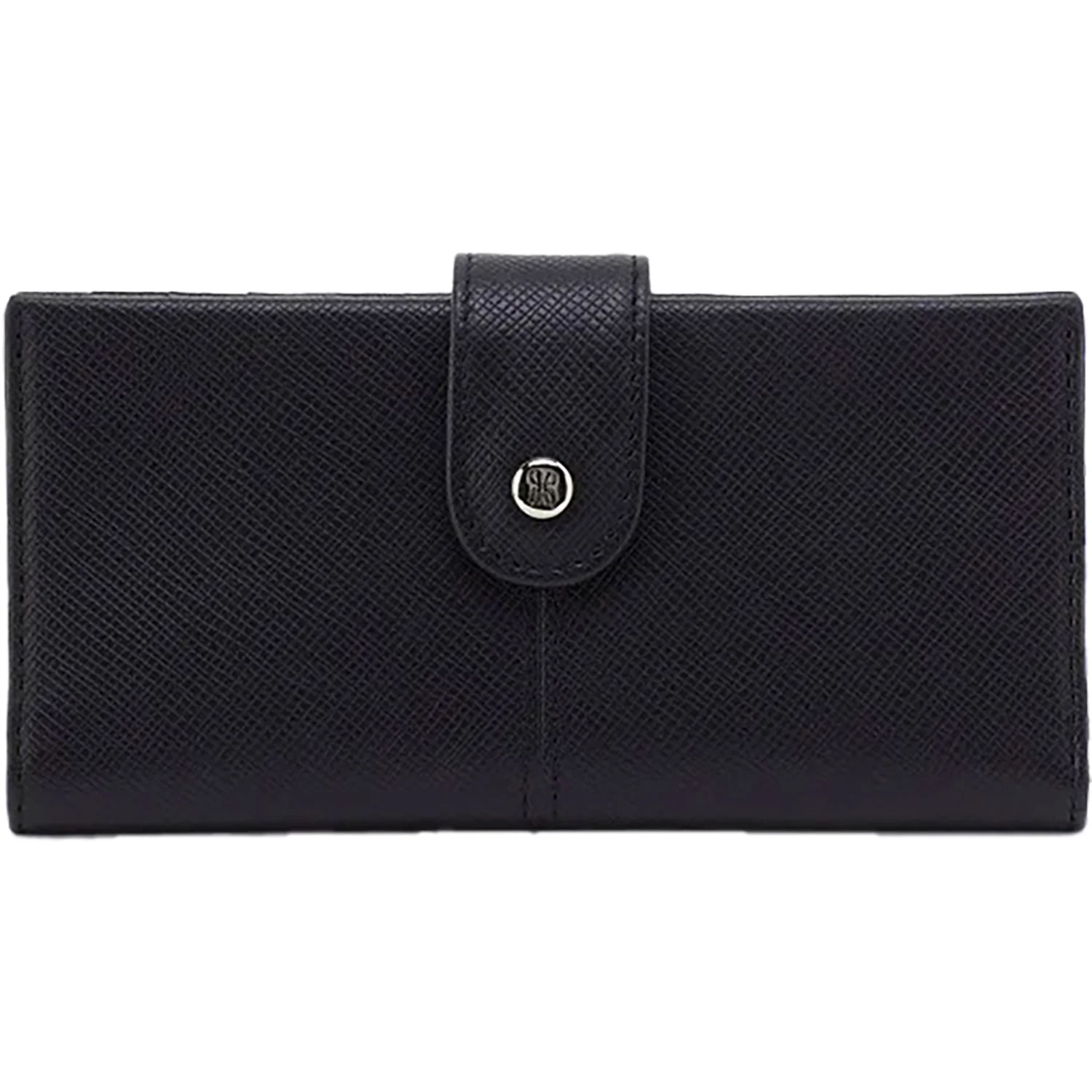 Hobo International Essential Bifold Wallet BiFold Wallet Black Leather