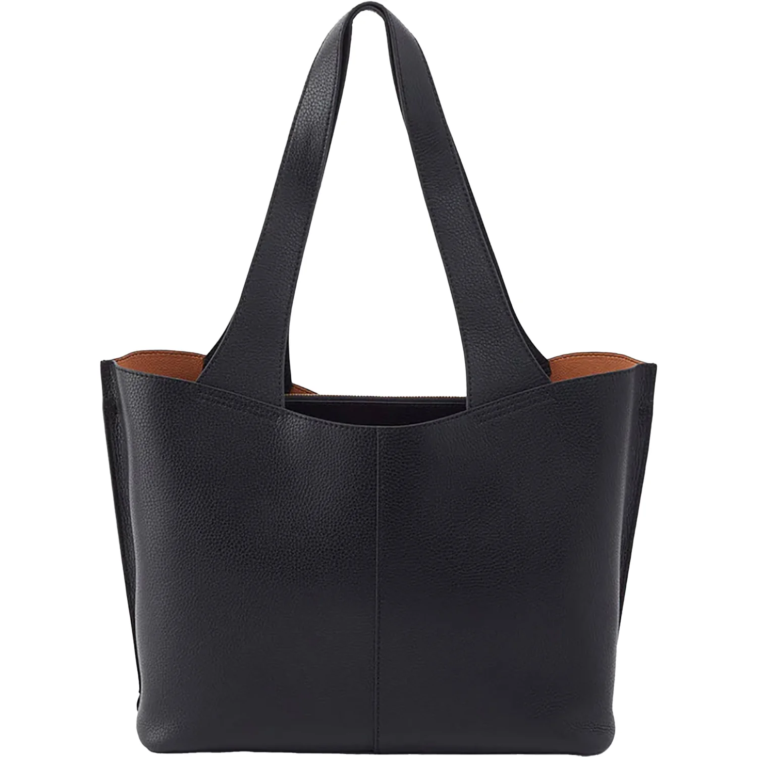 Hobo International Vida Tote Tote Bag Black Micro Pebbled Leather - Image 2