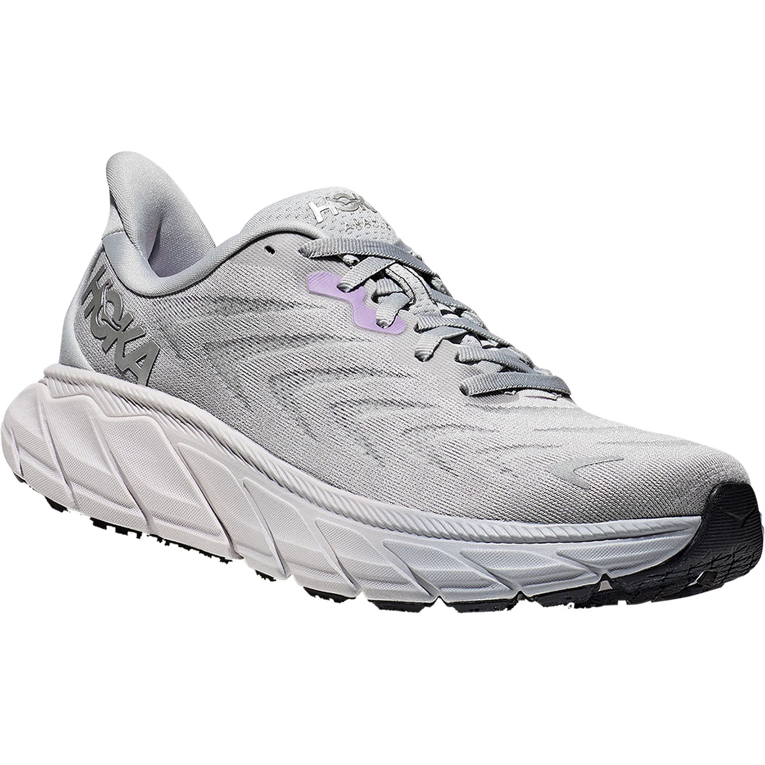 Hoka Arahi 6 Women's Running Shoes Harbor Mist/Silver Mesh - Image 3