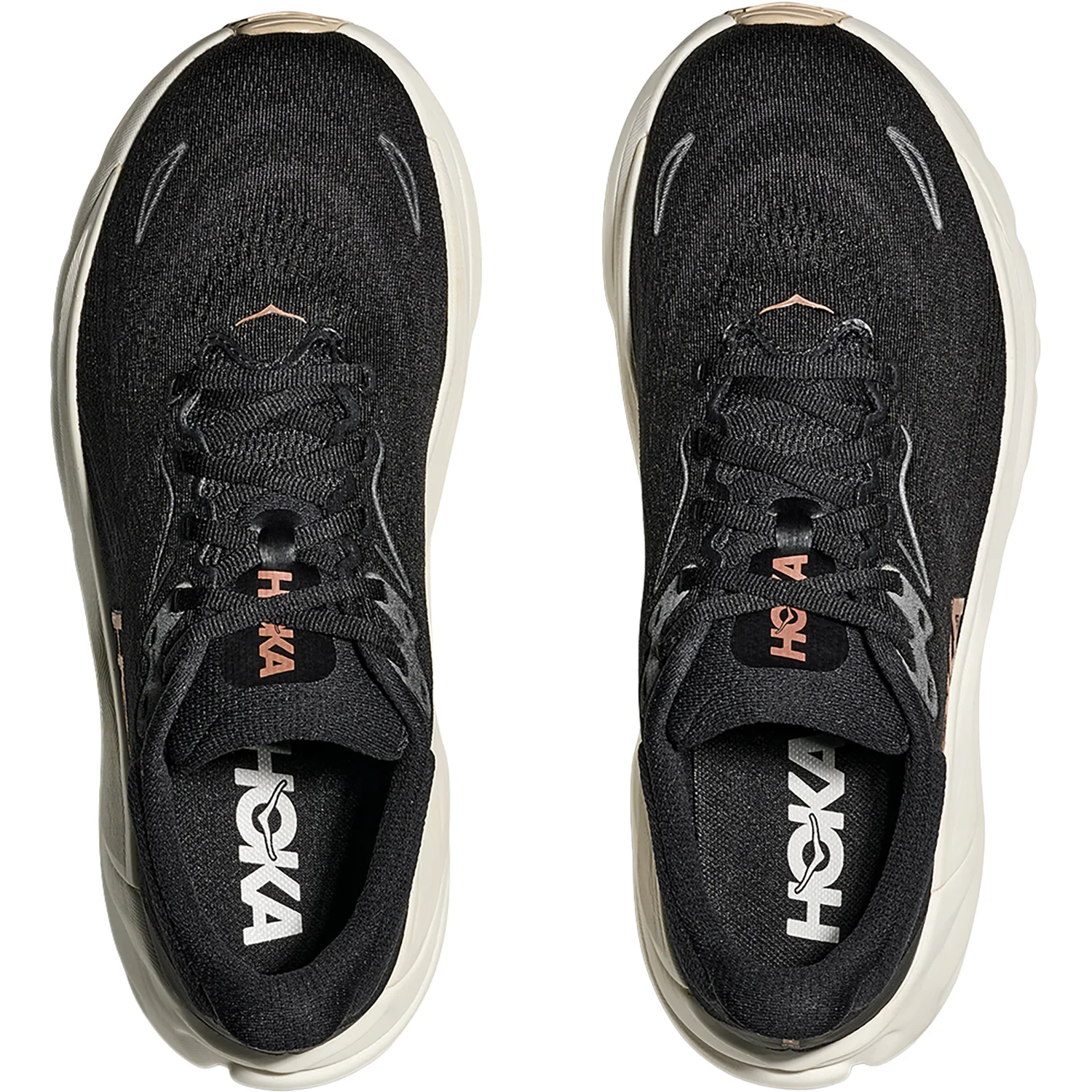 Hoka Arahi 8 (Stability Support) Women's Athletic Shoes Black/Rose Gold - Image 2
