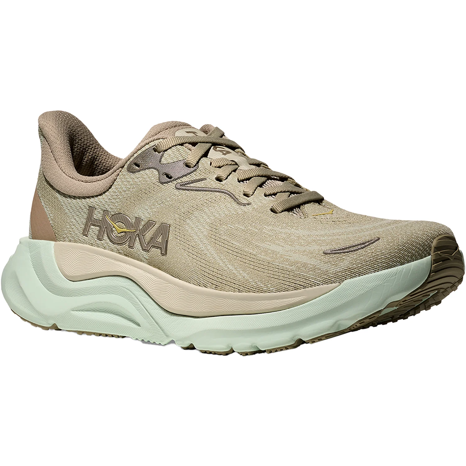 Hoka Arahi 8 (Stability Support) Women's Athletic Shoes Oyster Mushroom/Truffle Salt - Image 5