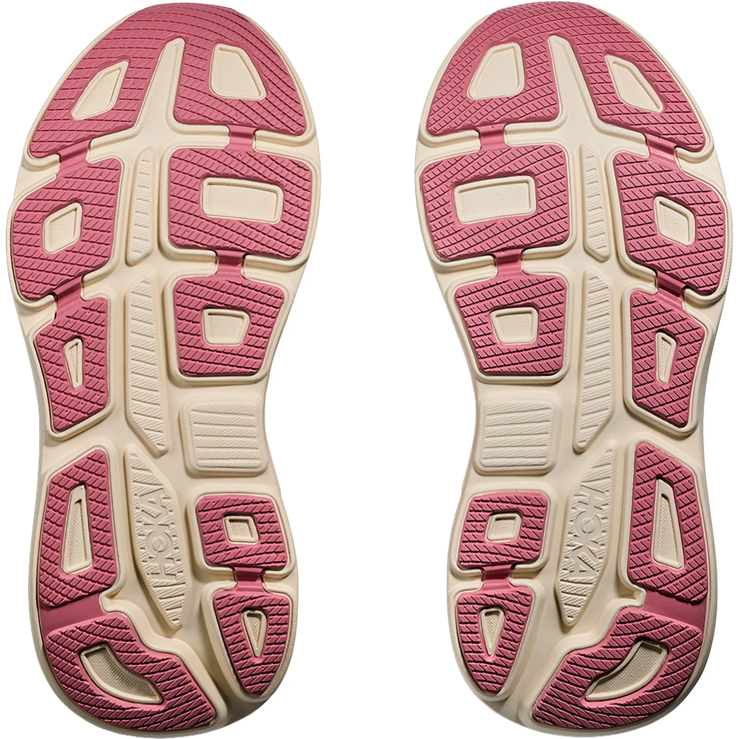 Hoka Bondi 9 (Neutral Support) Women's Athletic Shoes Lingonberry/Cranberry - Image 4