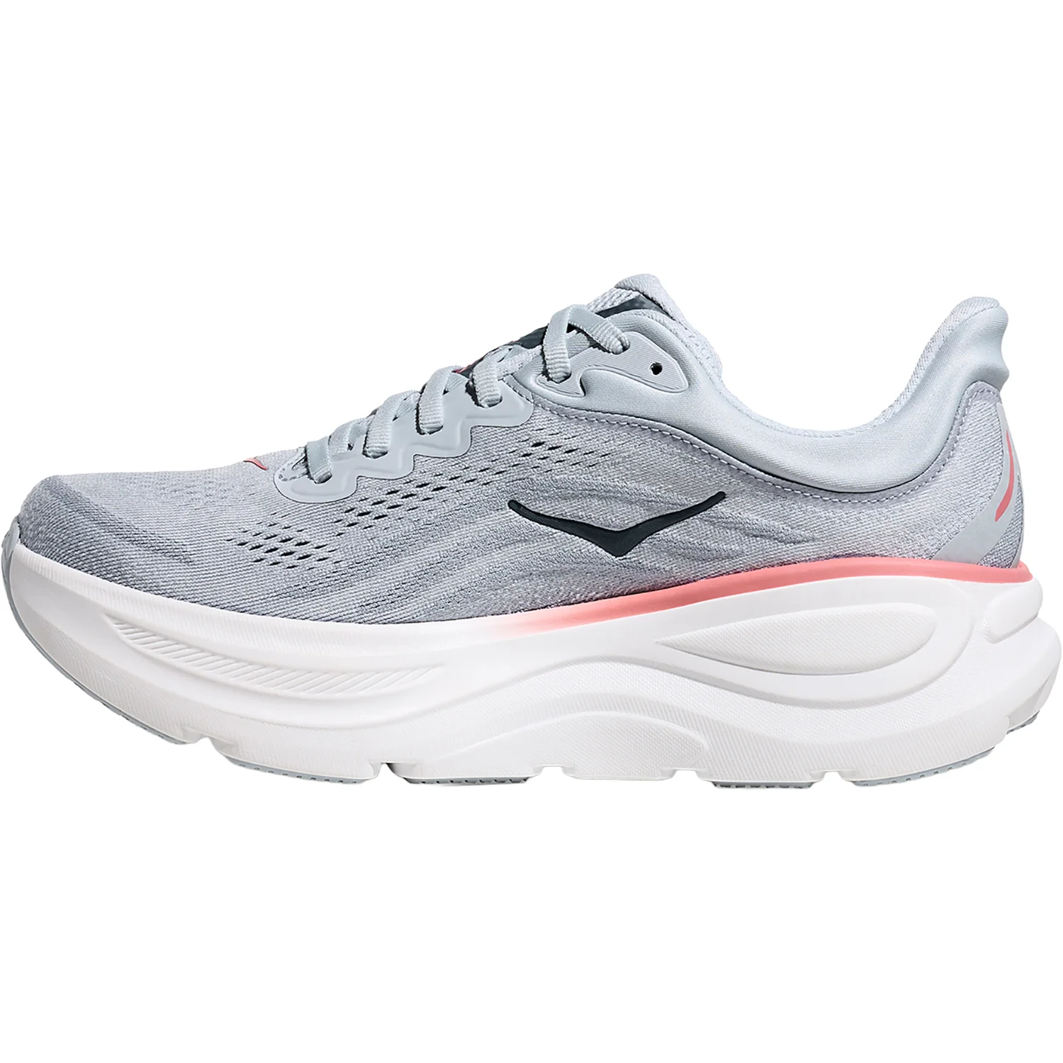 Hoka Bondi 9 (Neutral Support) Women's Athletic Shoes Mineral Blue/Washed Blue - Image 3