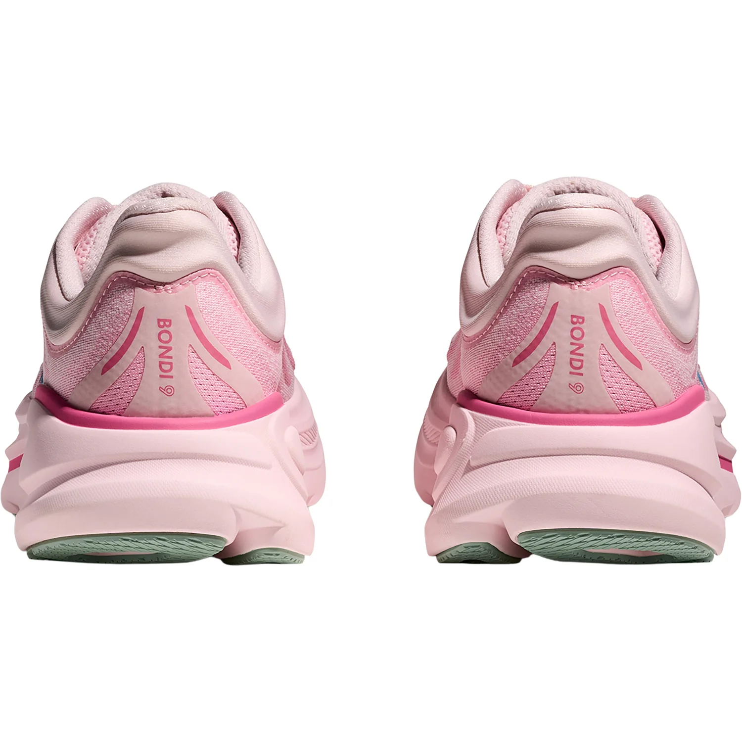 Hoka Bondi 9 (Neutral Support) Women's Athletic Shoes Rose Tea/Petal - Image 6