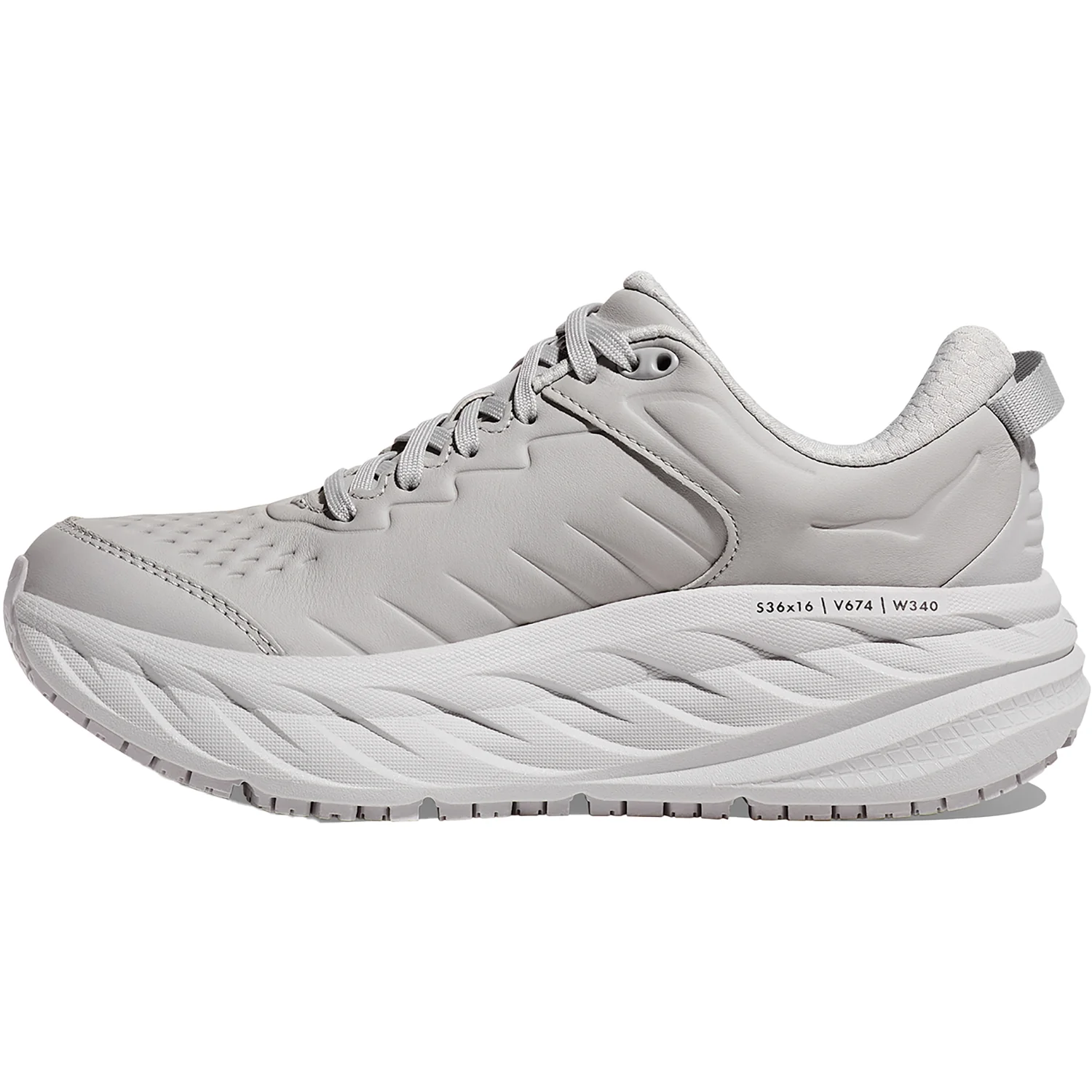 Hoka Bondi SR (Neutral Support) Women's Sneakers Harbor Mist/Lunar Rock - Image 3