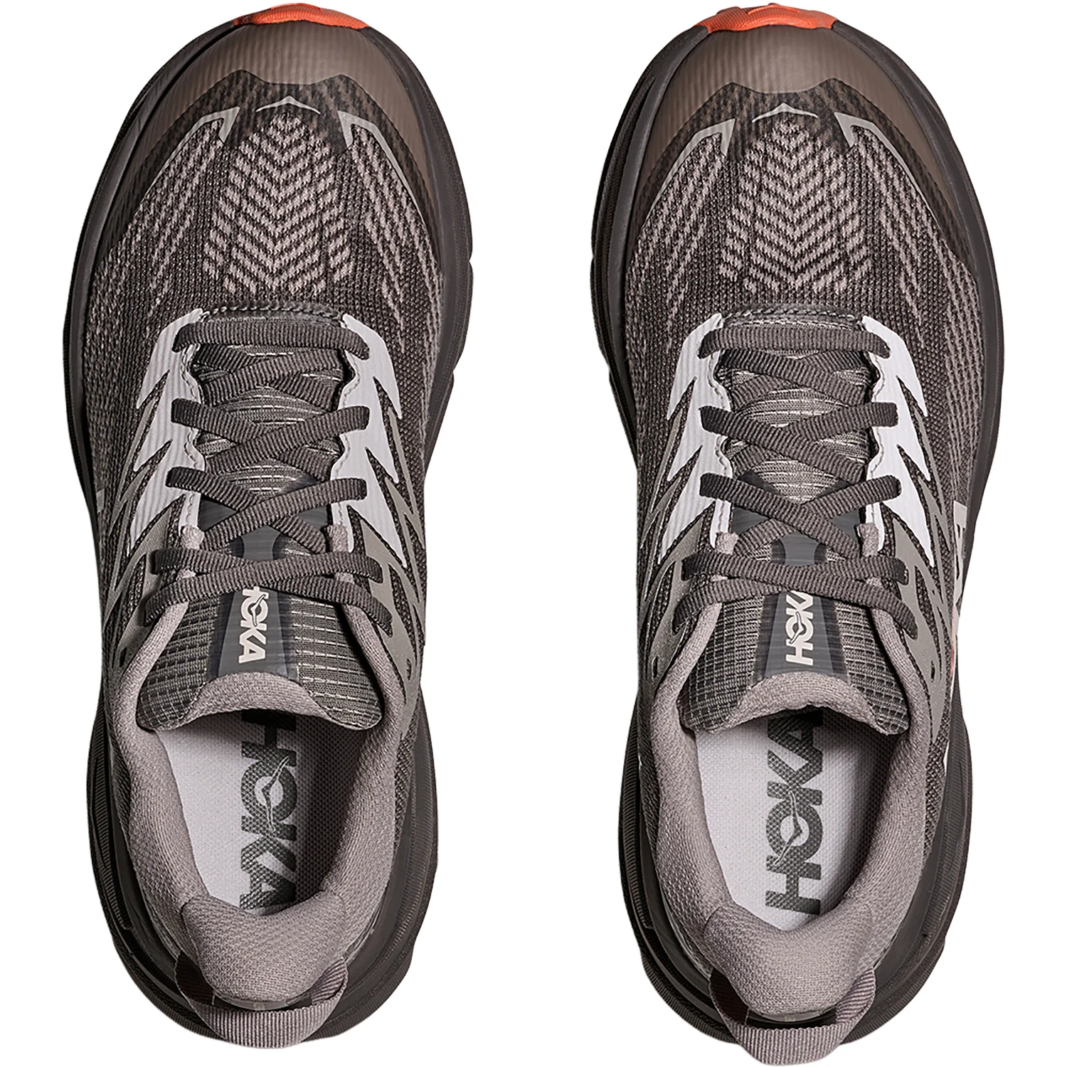 Hoka Challenger 8 GTX (Neutral Support) Women's Athletic Shoes Trail Hiking Shoes Cement/Gravel - Image 2