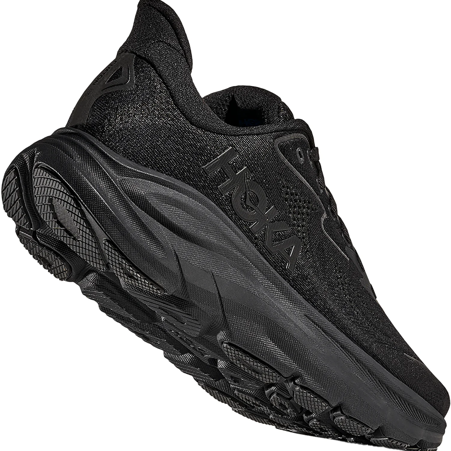 Hoka Clifton 10 (Neutral Support) Women's Athletic Shoes Black/Black - Image 6