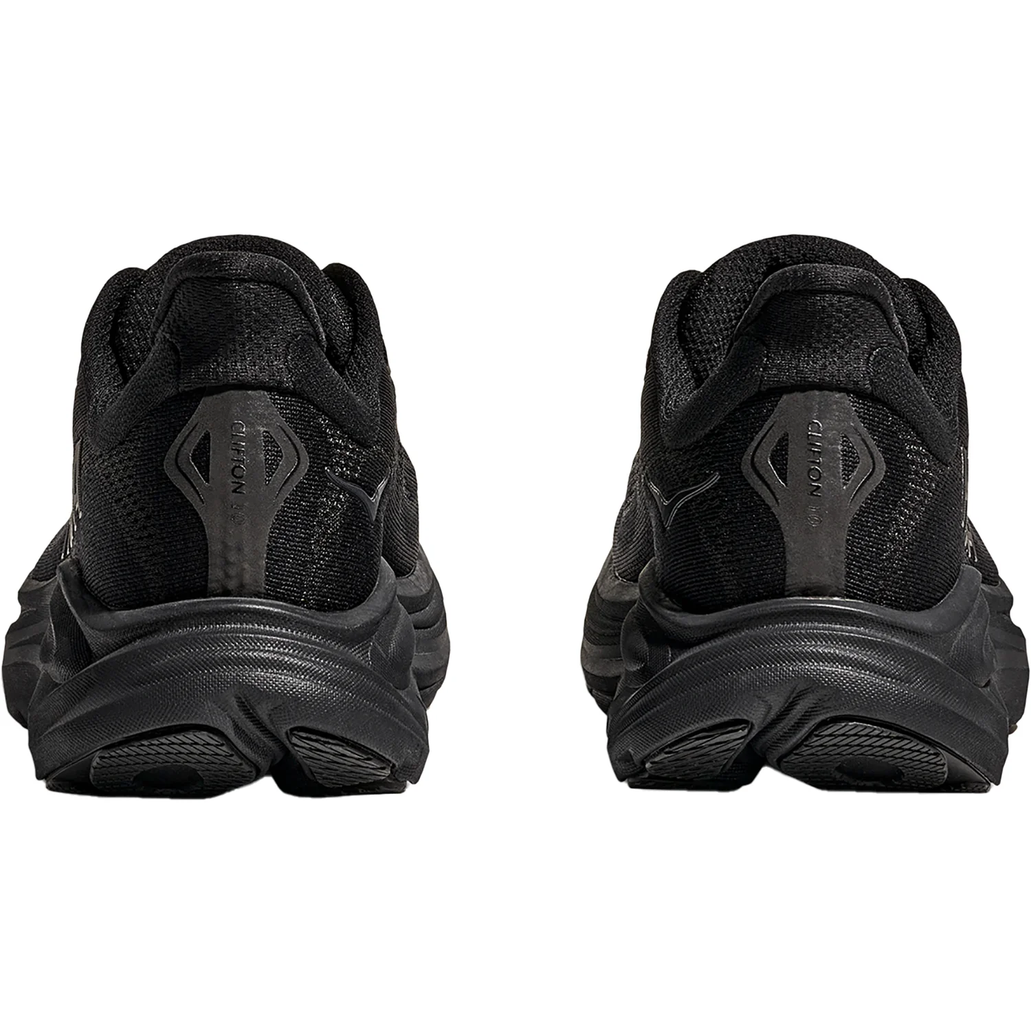 Hoka Clifton 10 (Neutral Support) Women's Athletic Shoes Black/Black - Image 7