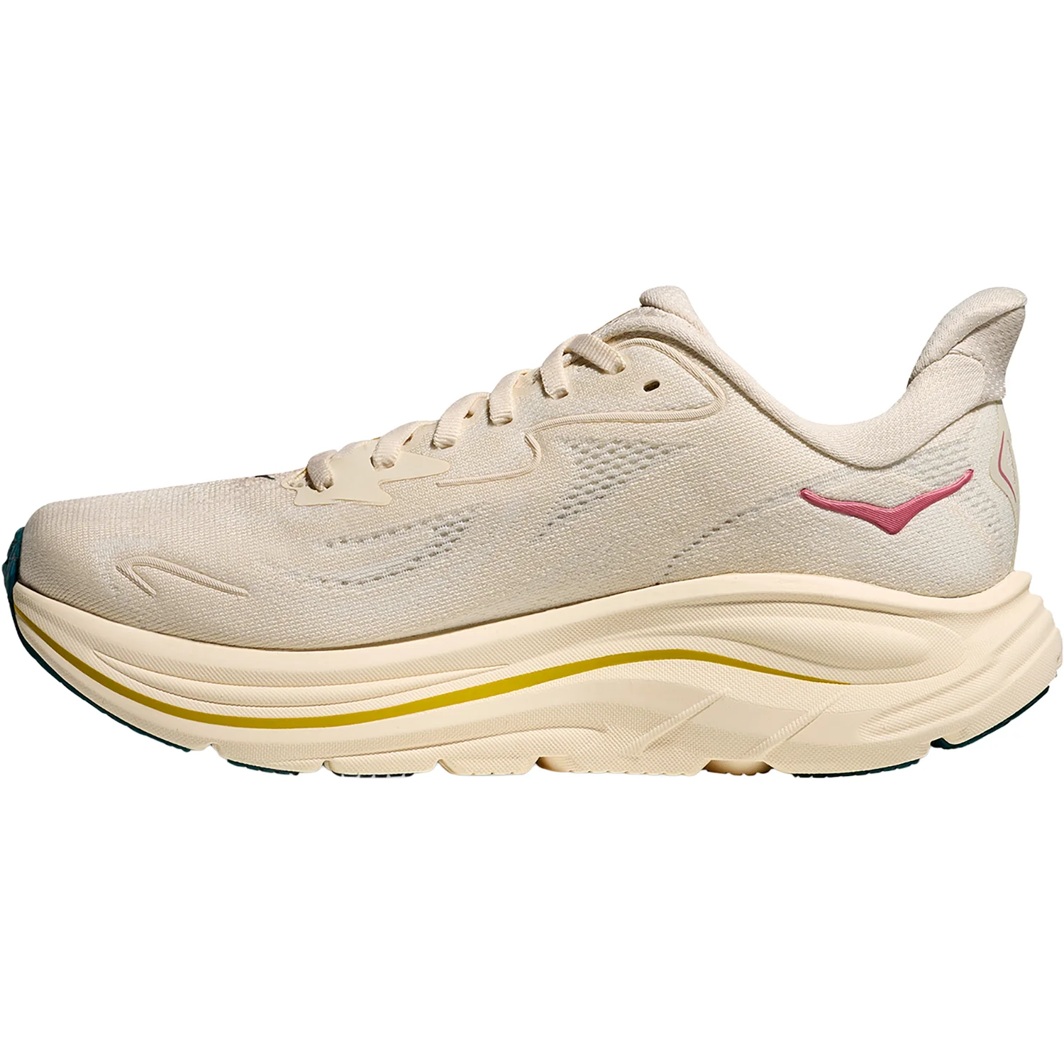Hoka Clifton 10 (Neutral Support) Women's Athletic Shoes Birch/Alabaster - Image 3