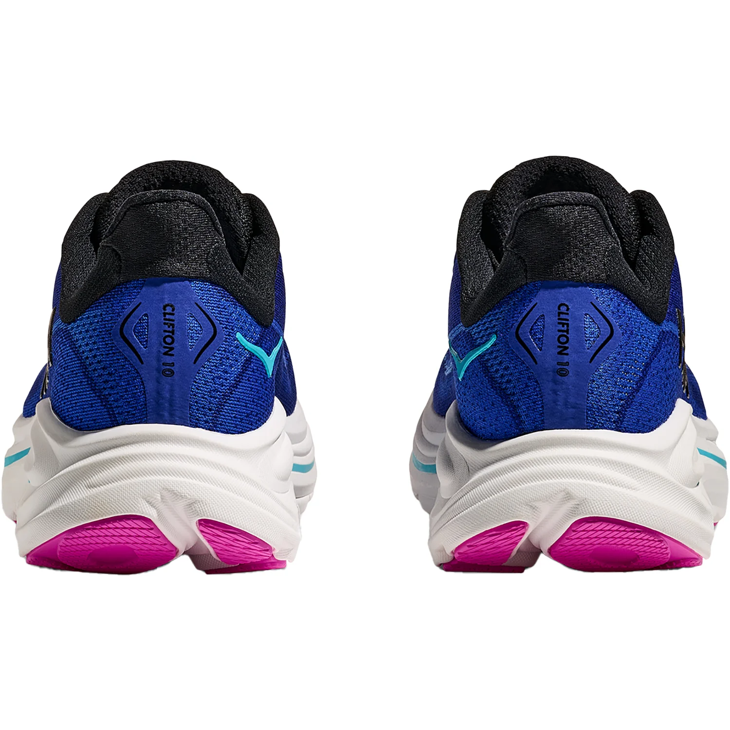 Hoka Clifton 10 (Neutral Support) Women's Athletic Shoes Night Sky/Ultramarine - Image 6
