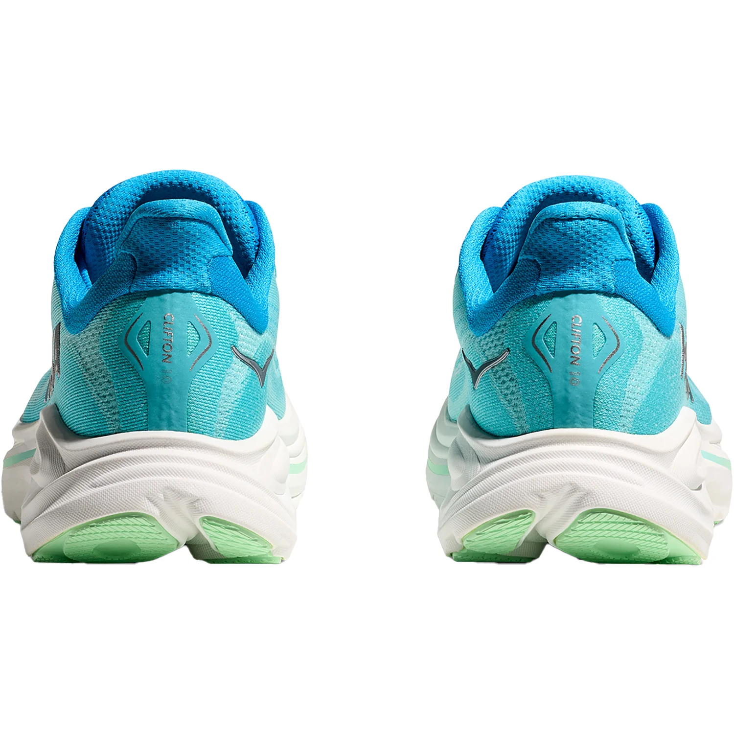 Hoka Clifton 10 (Neutral Support) Women's Athletic Shoes Skyward Blue/Cielo Blue - Image 6