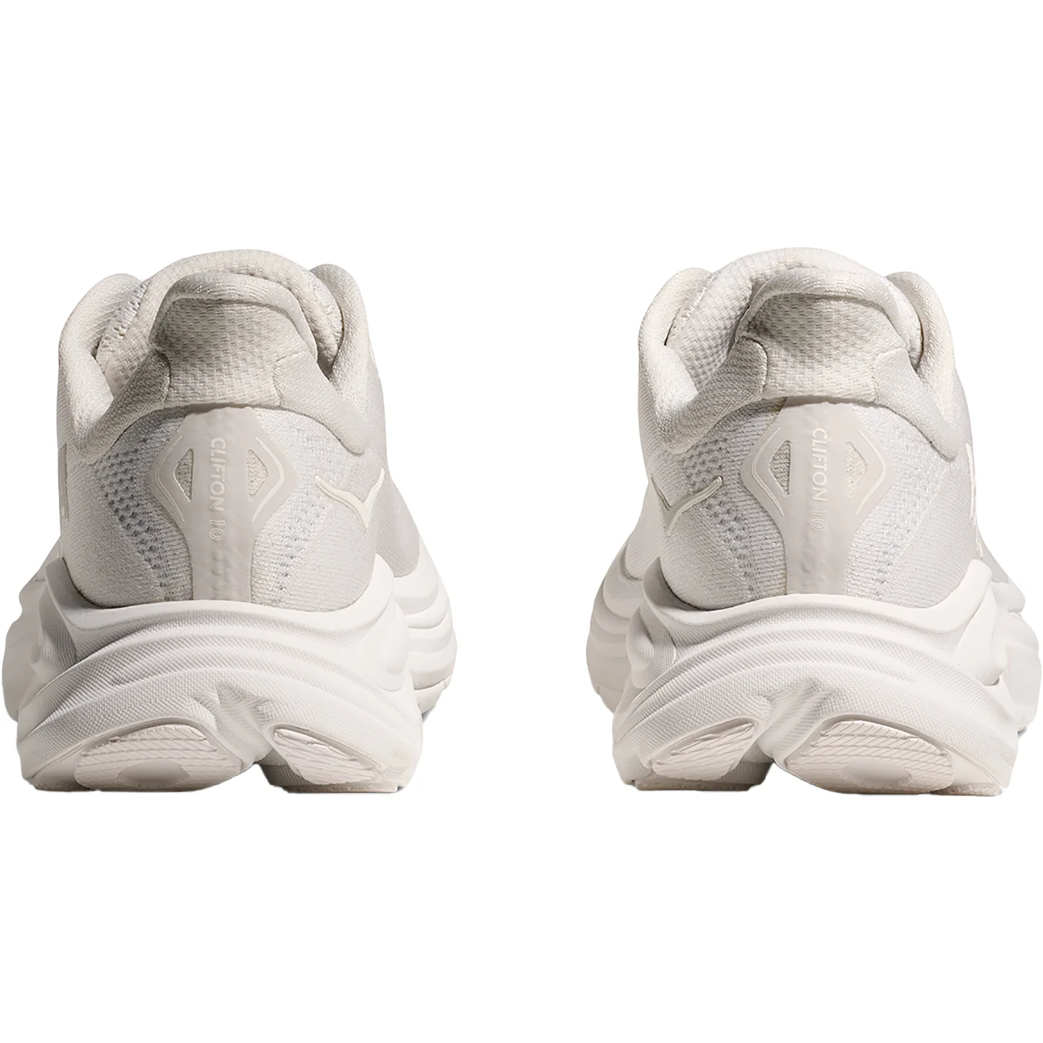 Hoka Clifton 10 (Neutral Support) Women's Athletic Shoes White/White - Image 7
