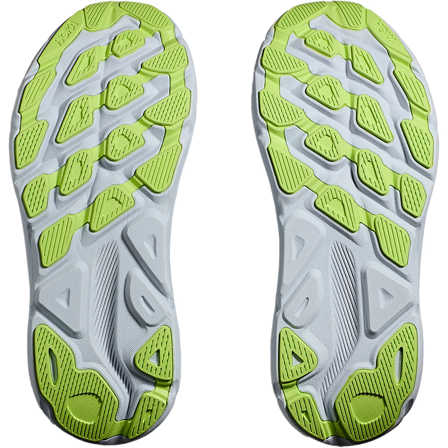 Hoka Clifton 9 (Neutral Support) Women's Road Running Shoes Gull/Sea Ice Mesh - Image 4
