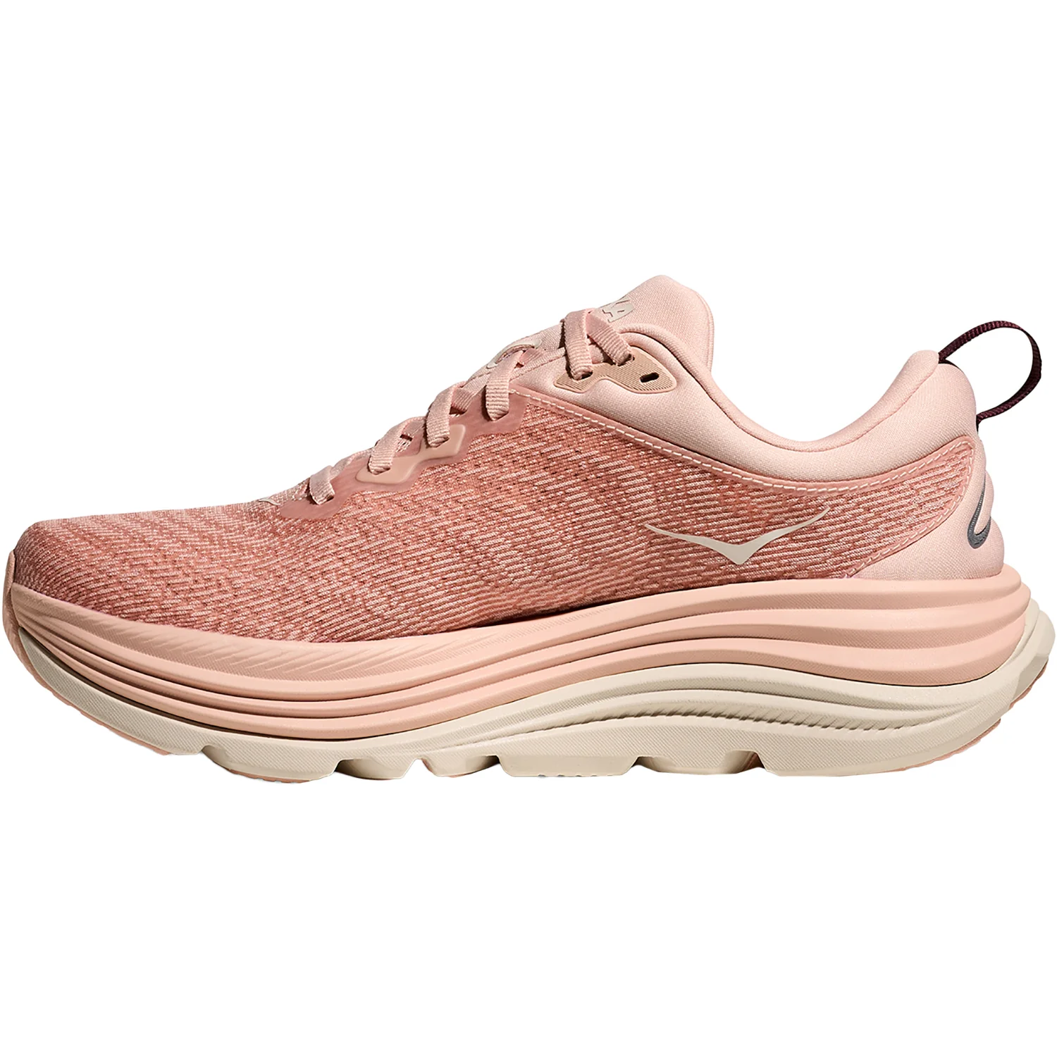 Hoka Gaviota 5 (Stability Support) Women's Athletic Shoes Rose Latte/Rose Cream - Image 3