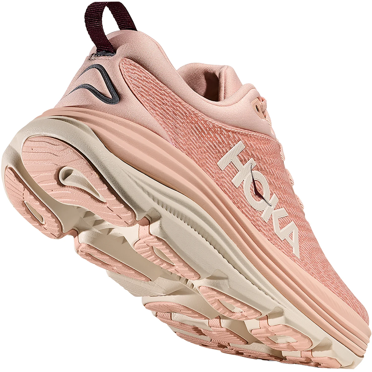 Hoka Gaviota 5 (Stability Support) Women's Athletic Shoes Rose Latte/Rose Cream - Image 7