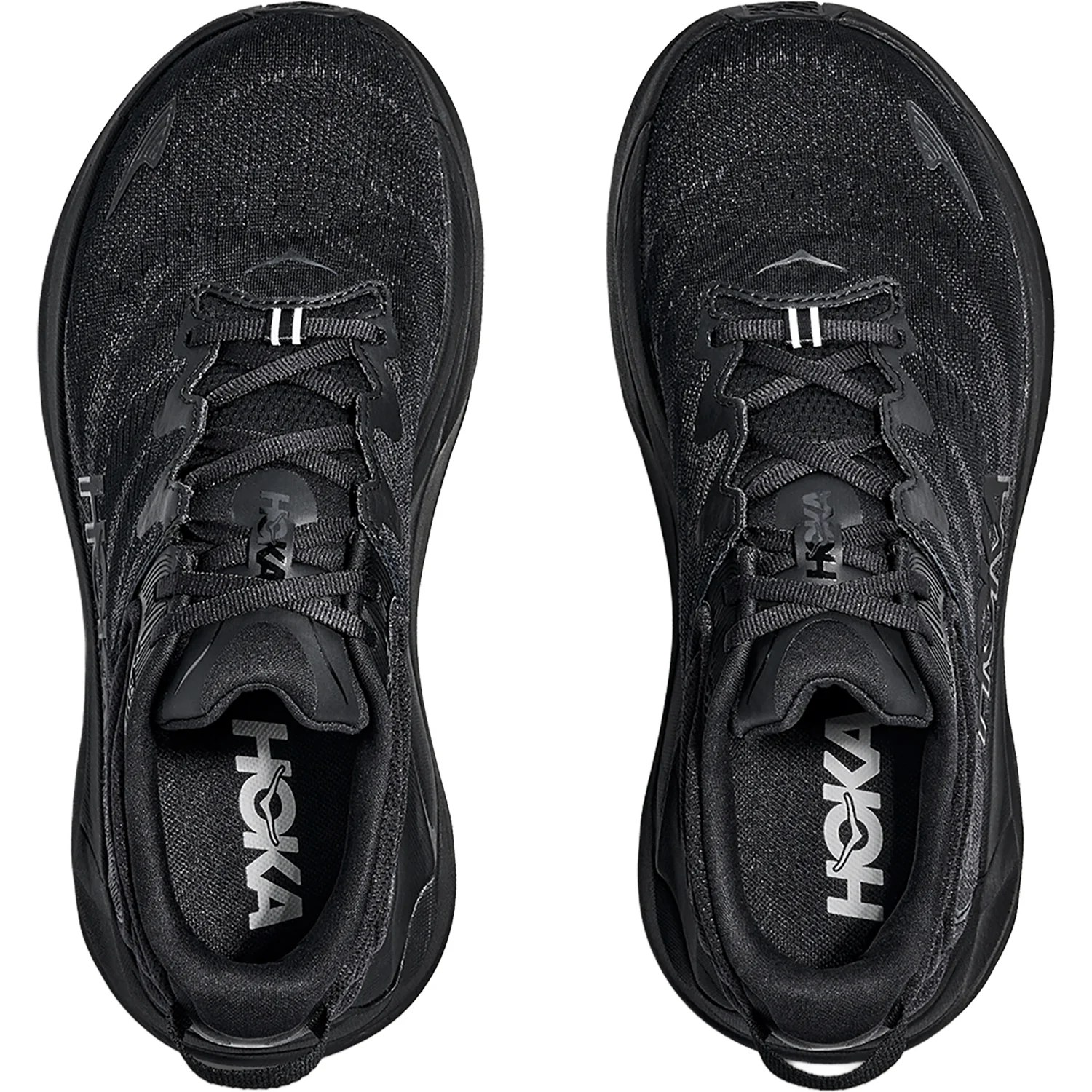 Hoka Gaviota 6 (Stability Support) Women's Athletic Shoes Black/Black - Image 2